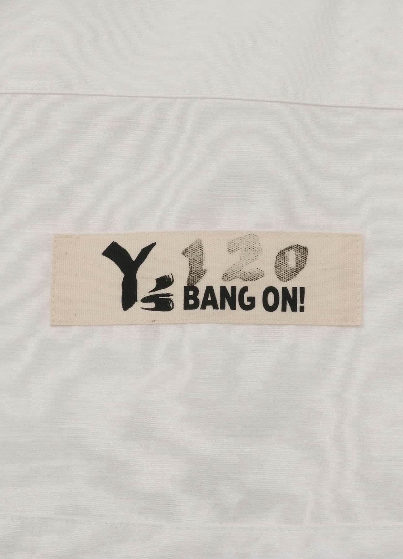 Y's BANG ON!No.120 China-shirts Cotton broad