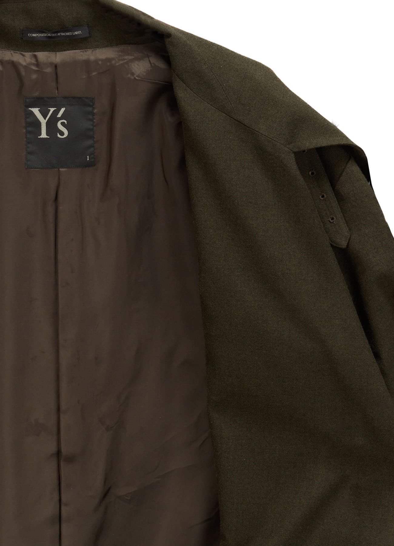 OLD MILITARY SERGE MOTO COAT