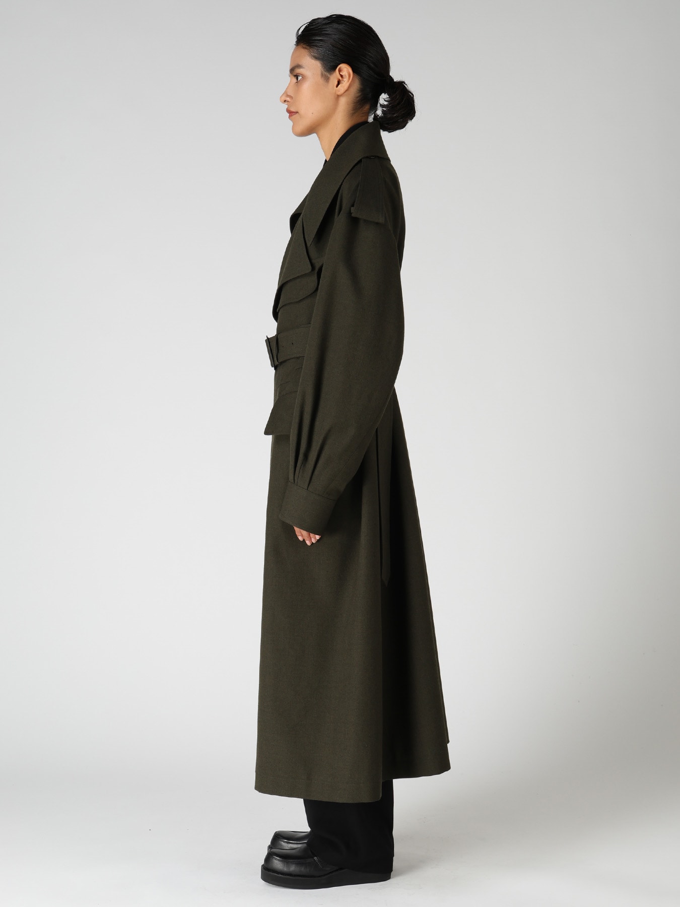 OLD MILITARY SERGE MOTO COAT