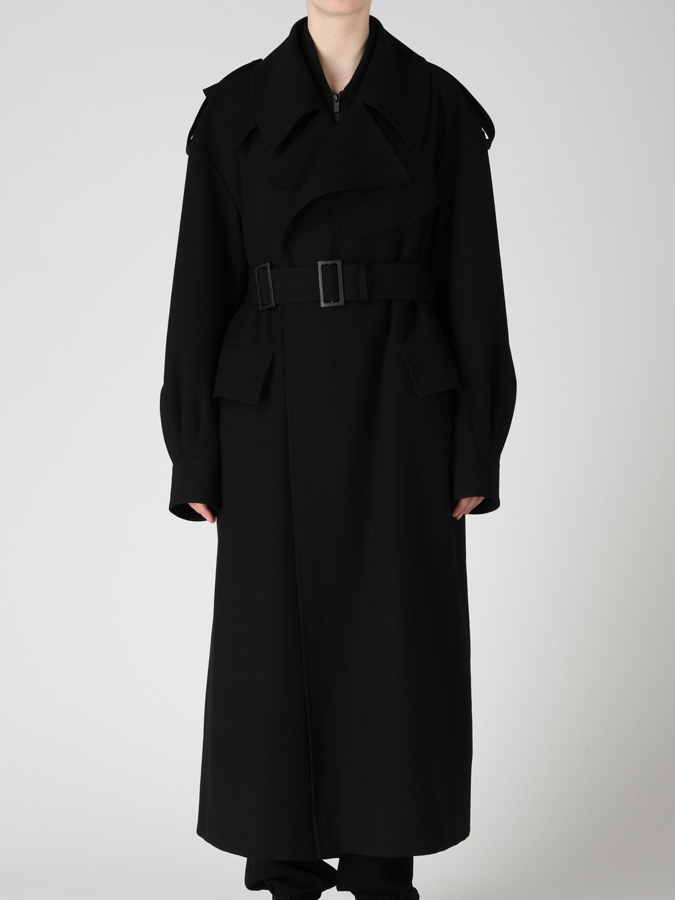 OLD MILITARY SERGE MOTO COAT