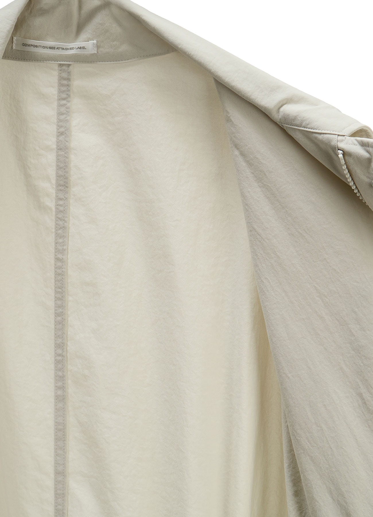 NY/ TASLAN OXFORD BACK TIERED COAT