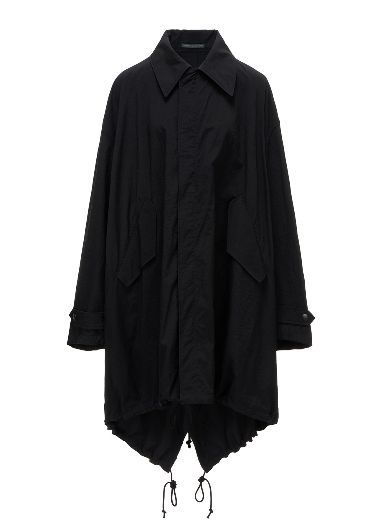 NY/ TASLAN OXFORD BACK TIERED COAT