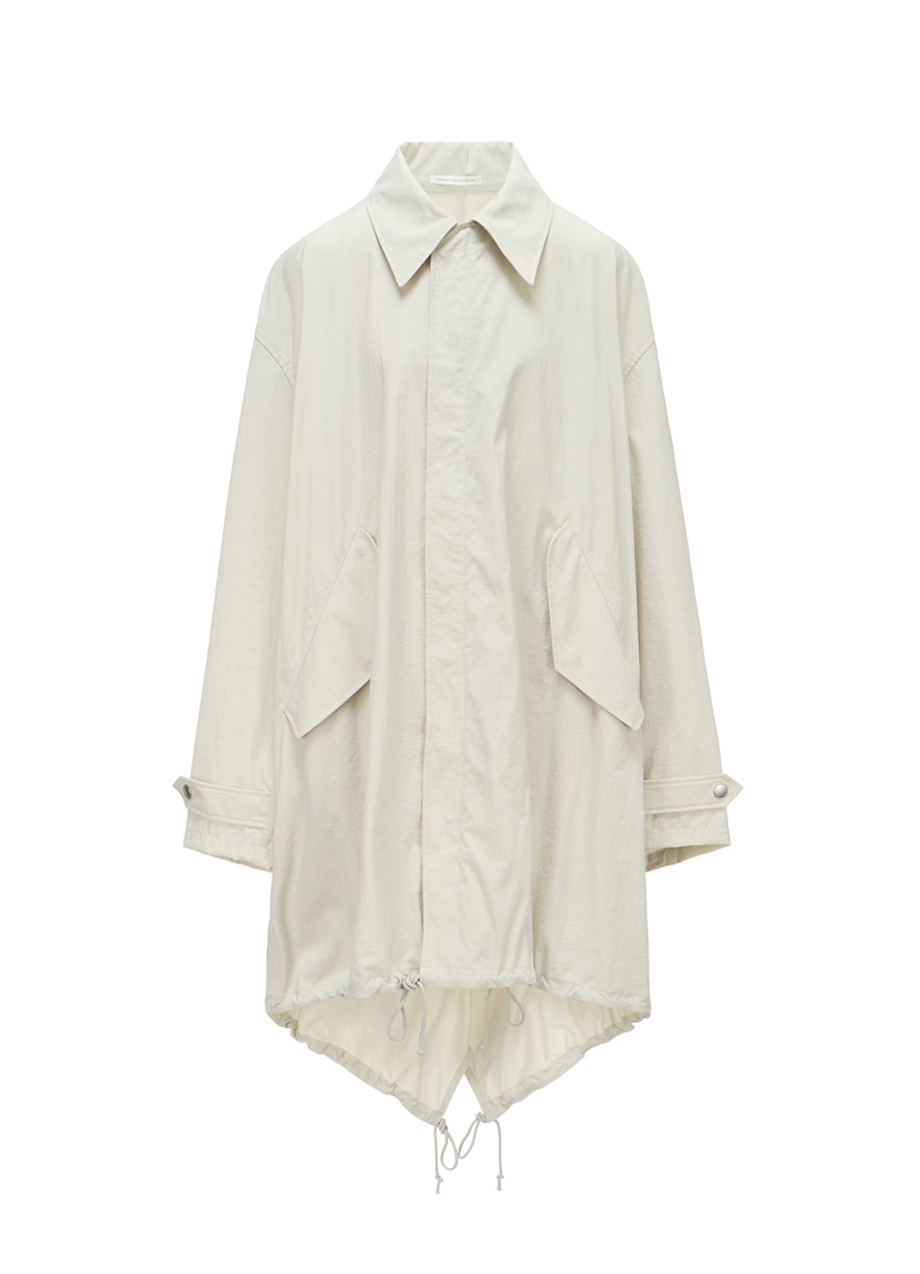 NY/ TASLAN OXFORD BACK TIERED COAT