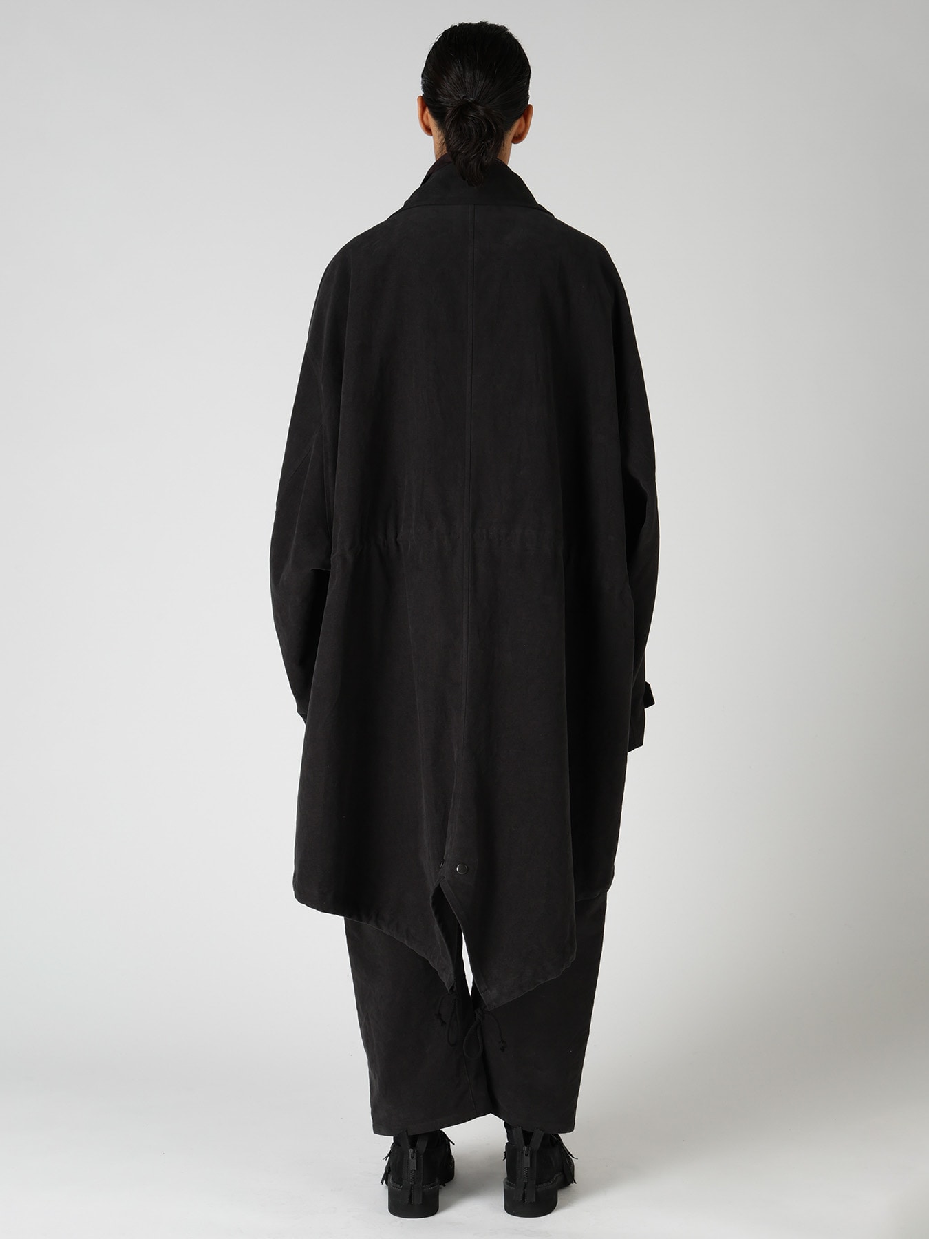 COTTON SUEDE MODS COAT