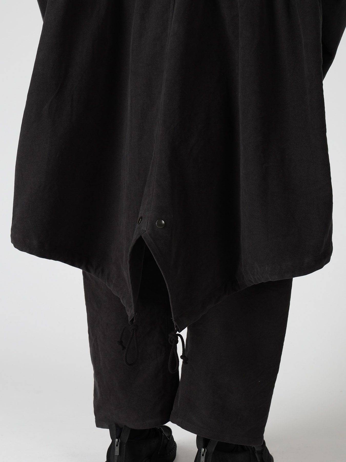 COTTON SUEDE MODS COAT