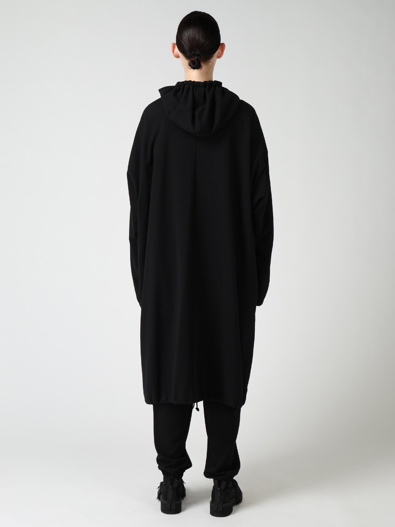 COTTON INLAY ZIPPER POCKET COAT