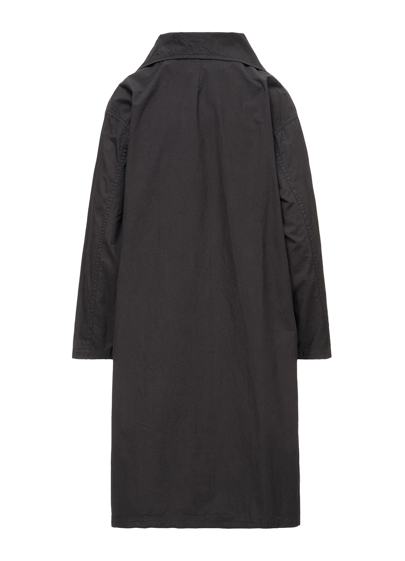 COTTON TYPEWRITER ZIPPER COAT