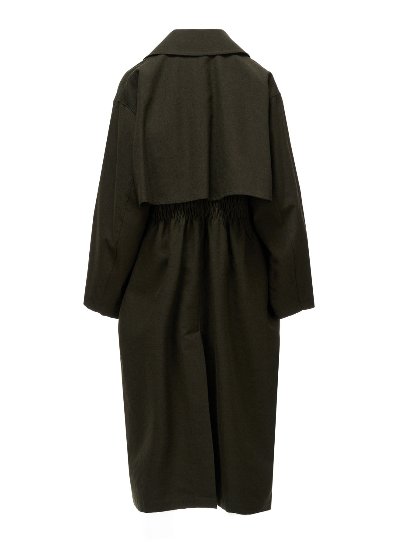VINTAGE MILITARY SERGE GATHERED COAT
