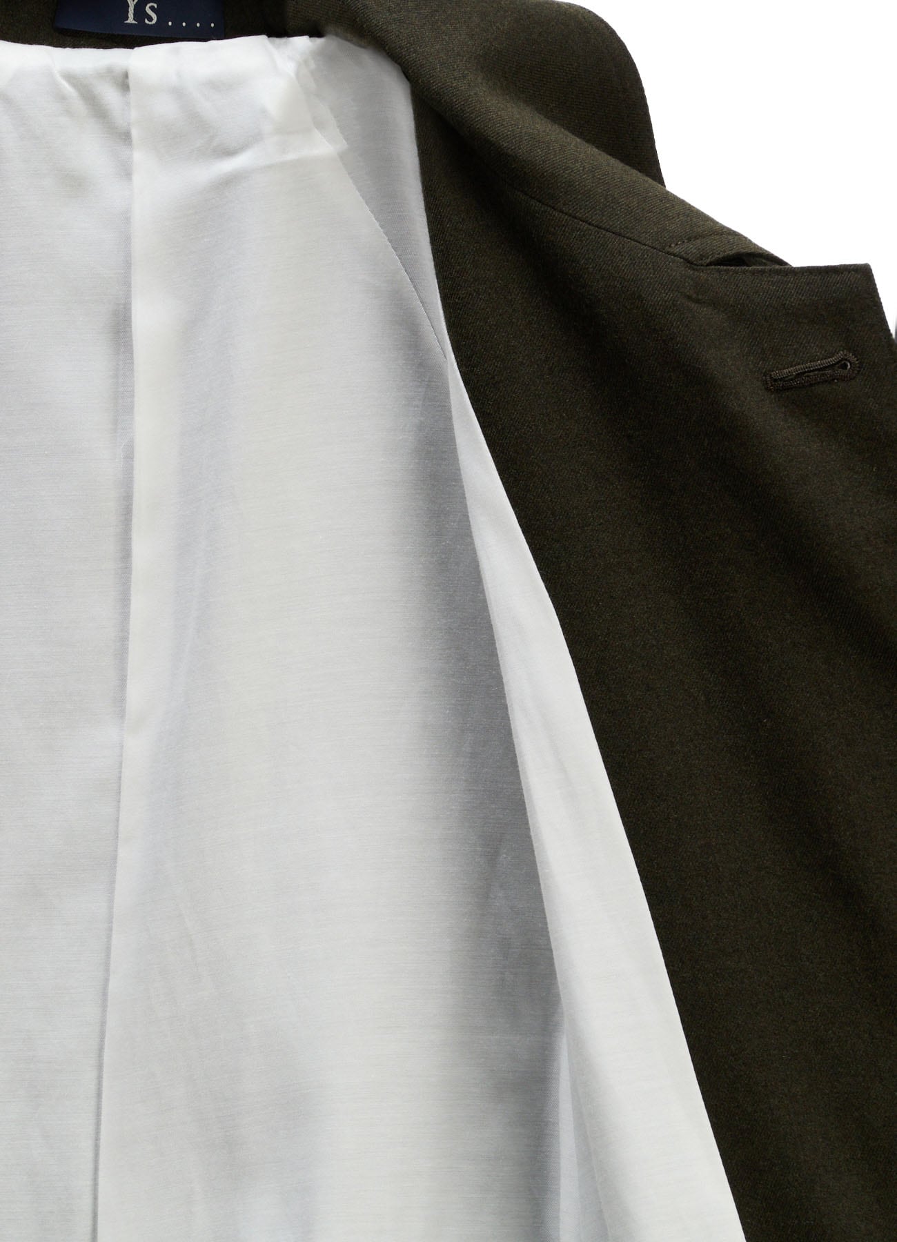 VINTAGE MILITARY SERGE GATHERED COAT