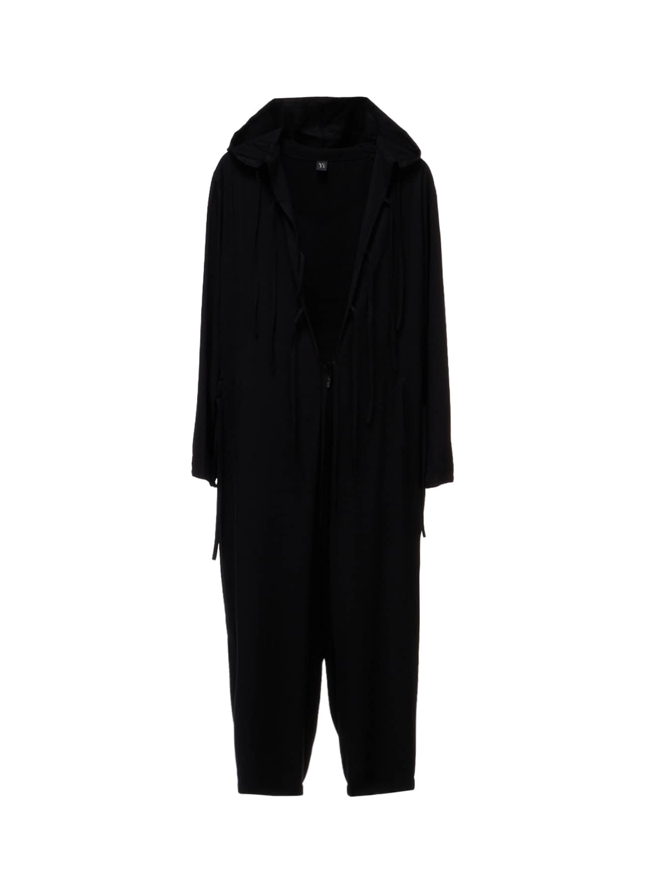 VISCOSE/TRIACETATE BLEND HOODIE OVERALLS