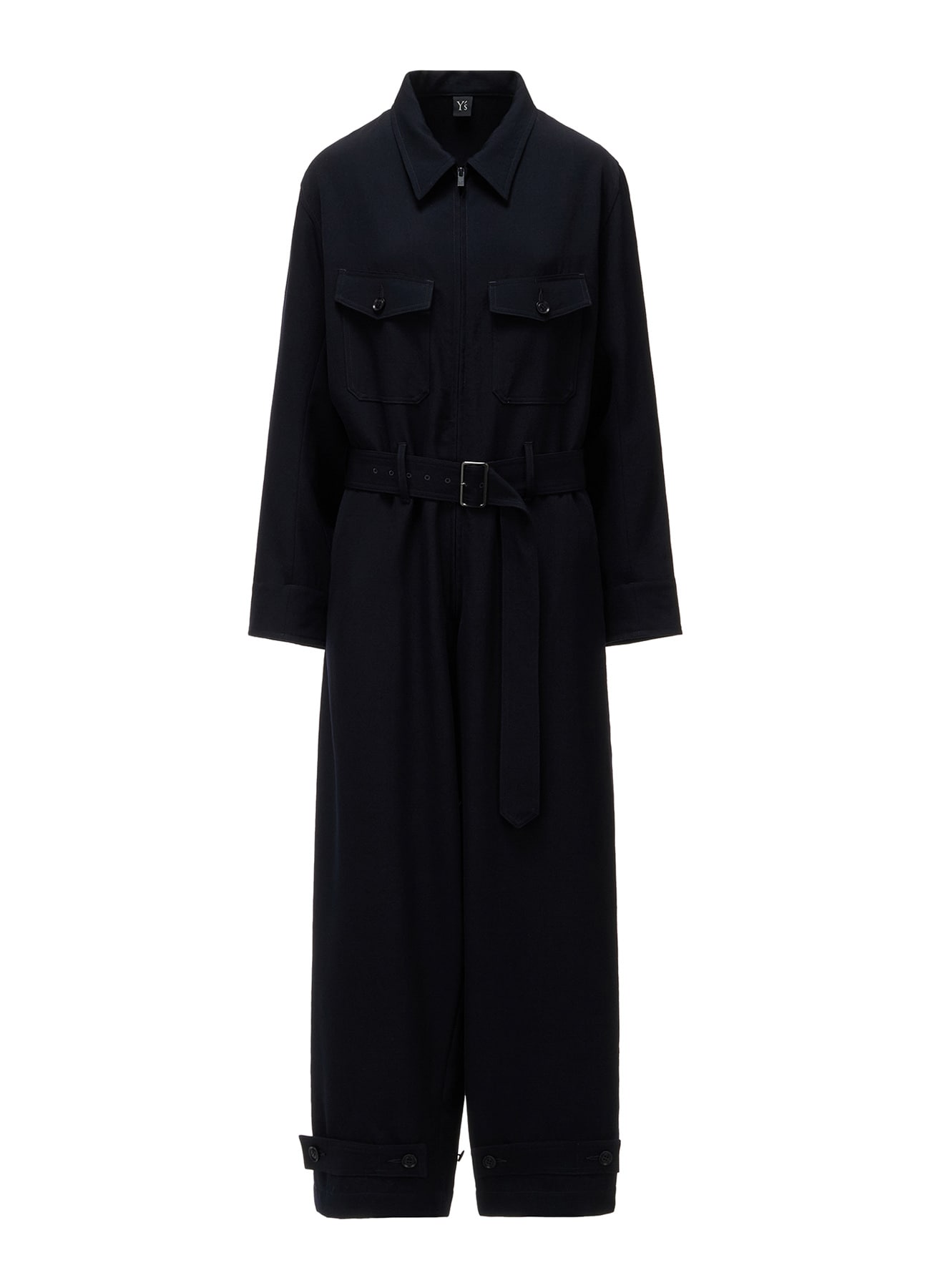 WOOL GABARDINE MILITARY OVERALLS