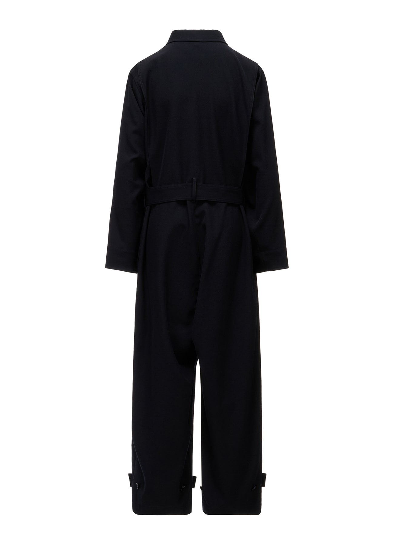 WOOL GABARDINE MILITARY OVERALLS