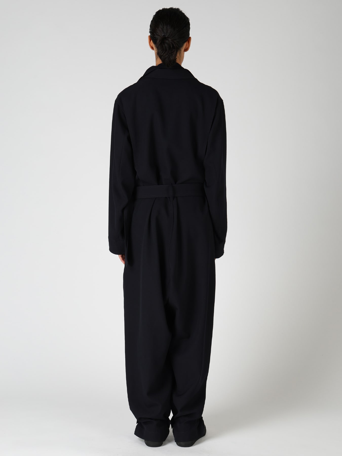 WOOL GABARDINE MILITARY OVERALLS