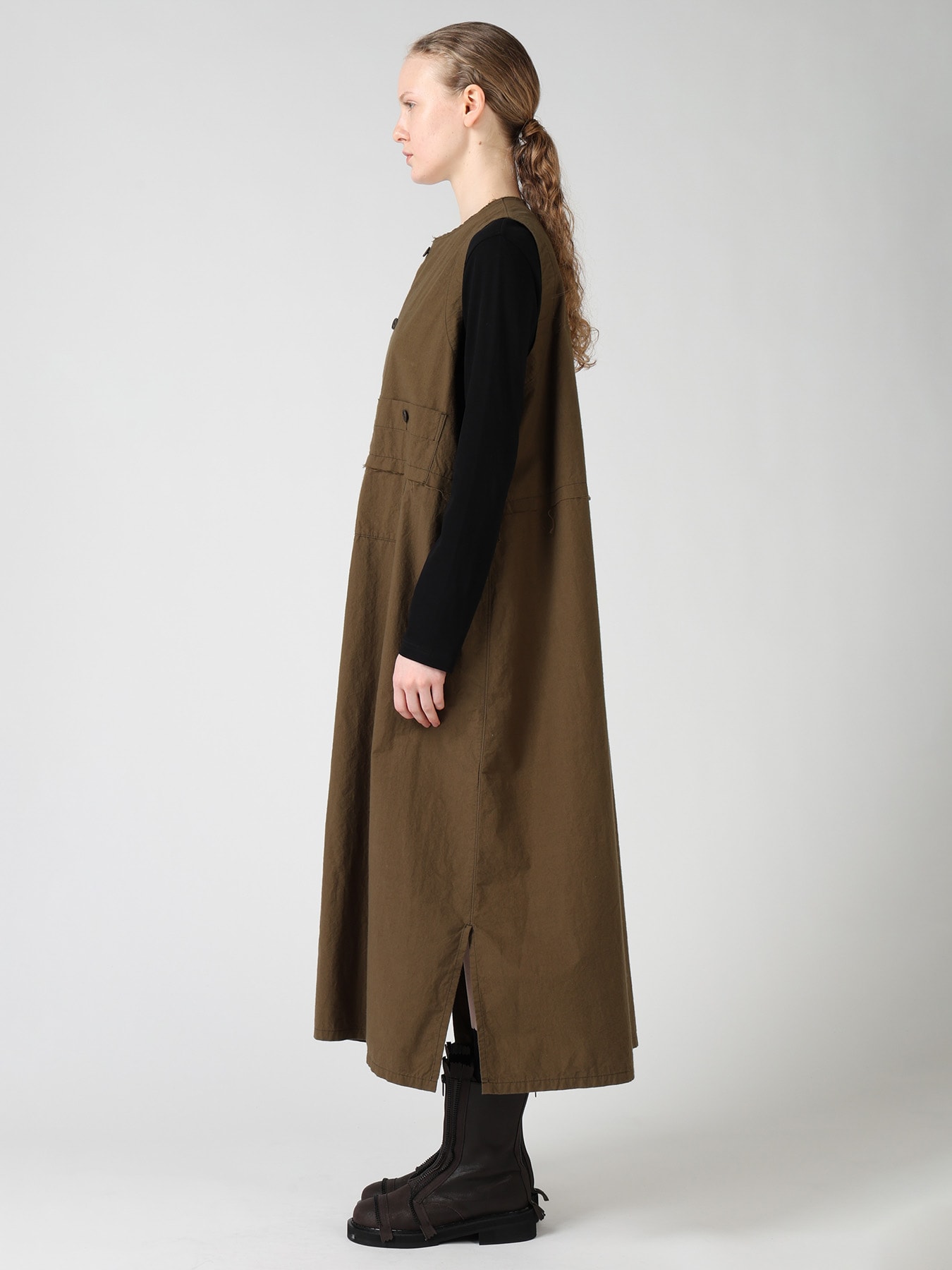 40/- HIGH-DENSITY COTTON HORIZONTAL PANEL DRESS