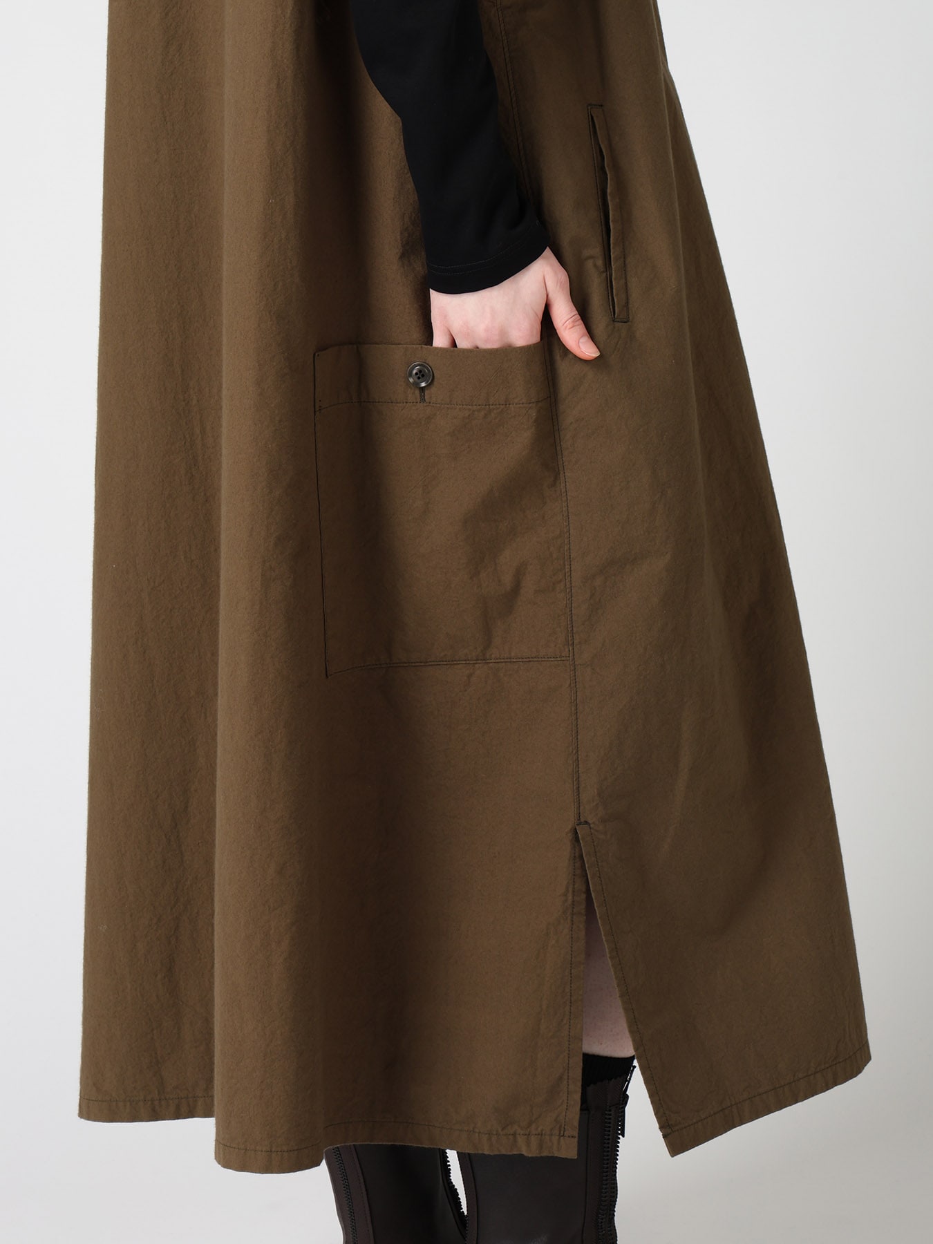 40/- HIGH-DENSITY COTTON HORIZONTAL PANEL DRESS