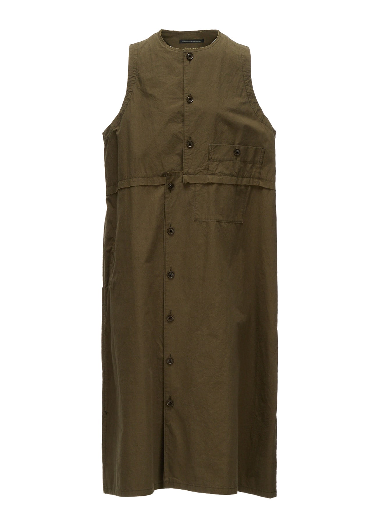 40/- HIGH-DENSITY COTTON HORIZONTAL PANEL DRESS
