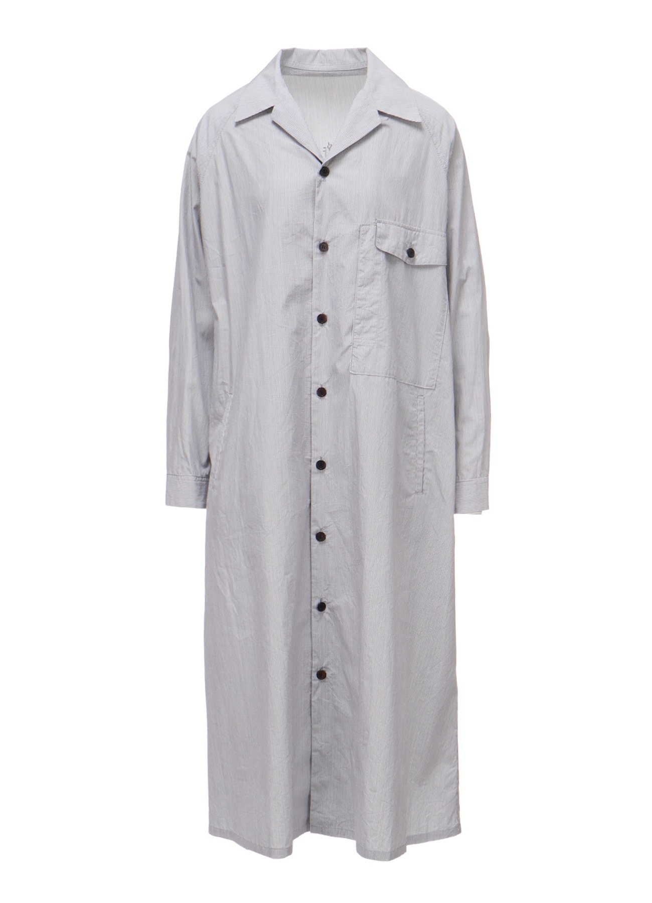 "I WANT TO SEE" OPEN COLLAR DRESS