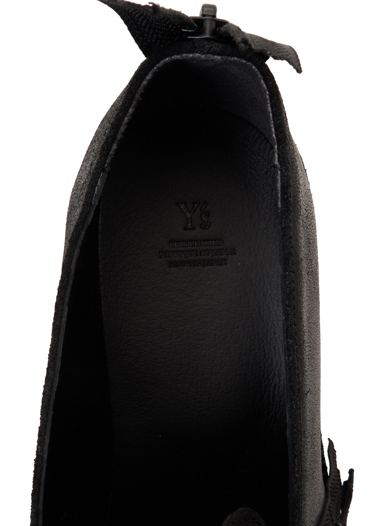 VINTAGE LEATHER ZIP LOAFERS