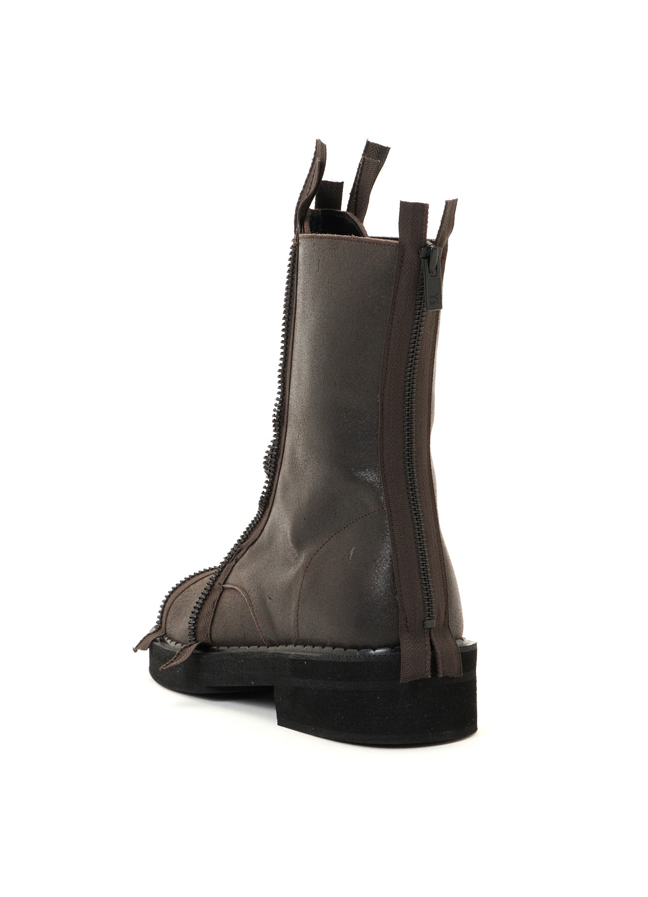 VINTAGE LEATHER ZIP BOOTS