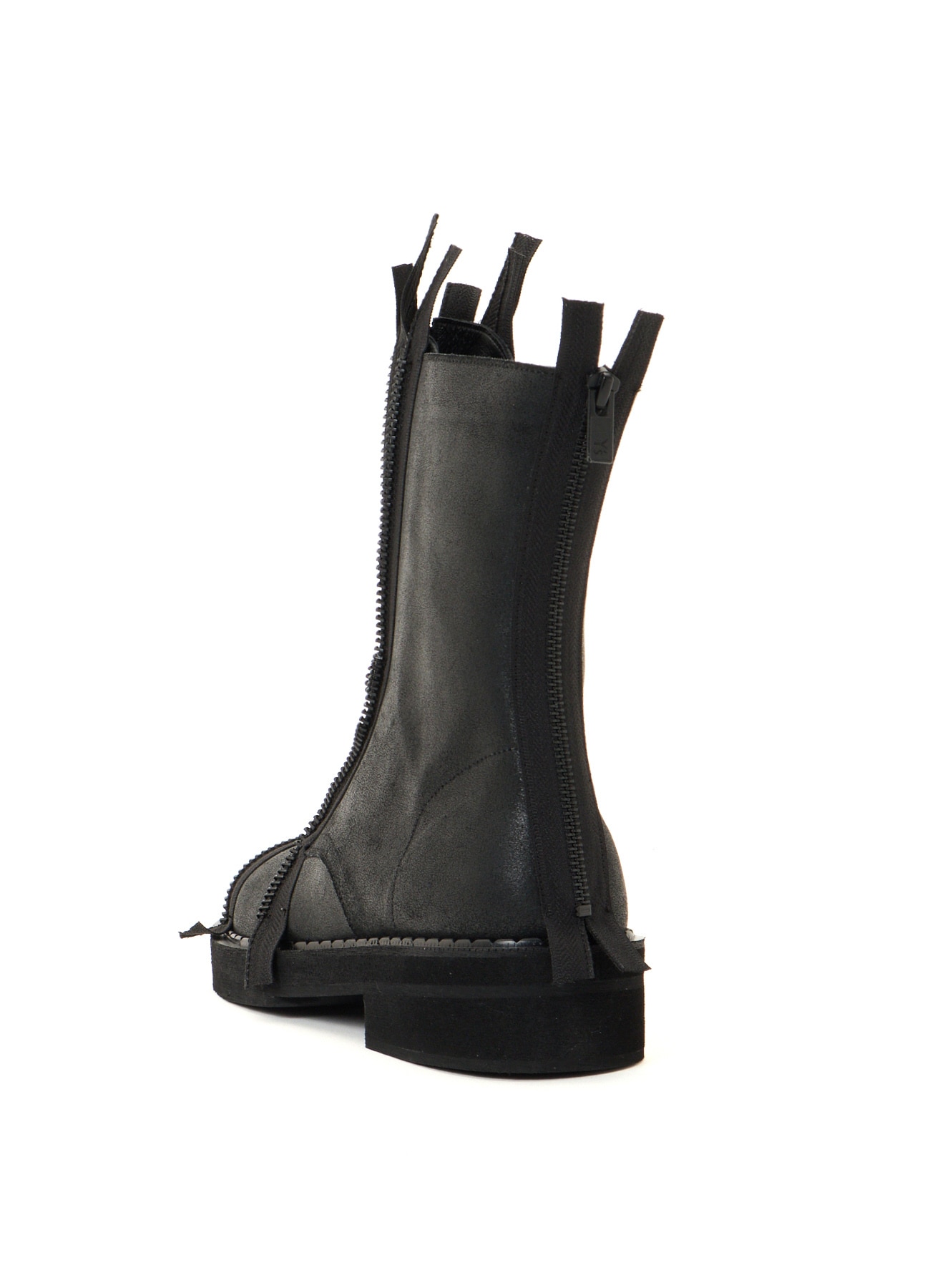 VINTAGE LEATHER ZIP BOOTS
