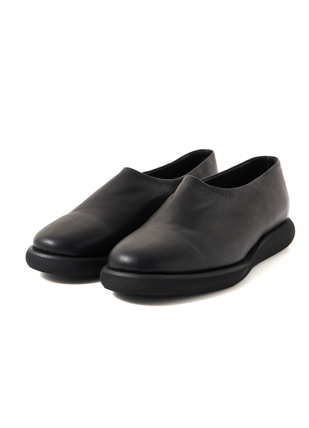 SOFT SMOOTH LEATHER SLIP-ONS
