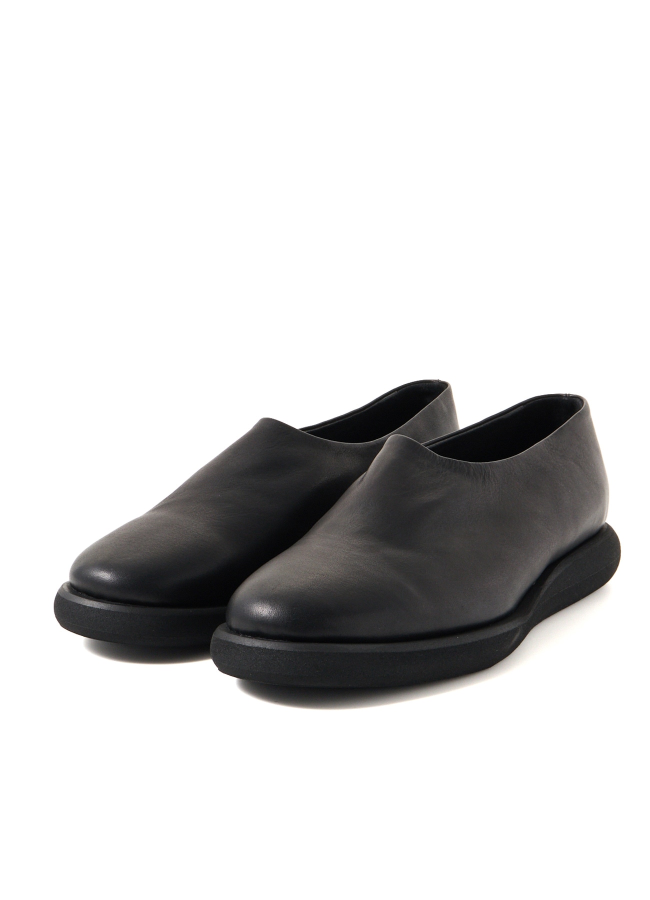 SOFT SMOOTH LEATHER SLIP-ONS