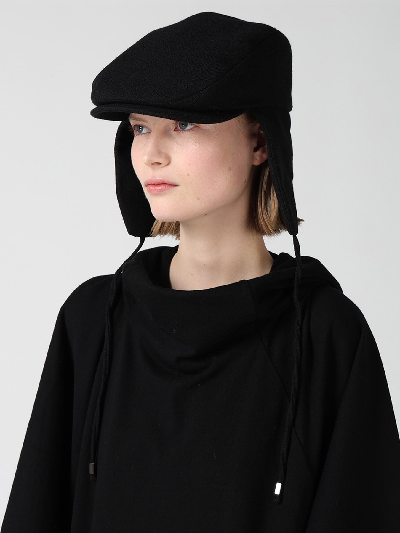 KERSEY FLAP CAP WITH EAR MUFFS