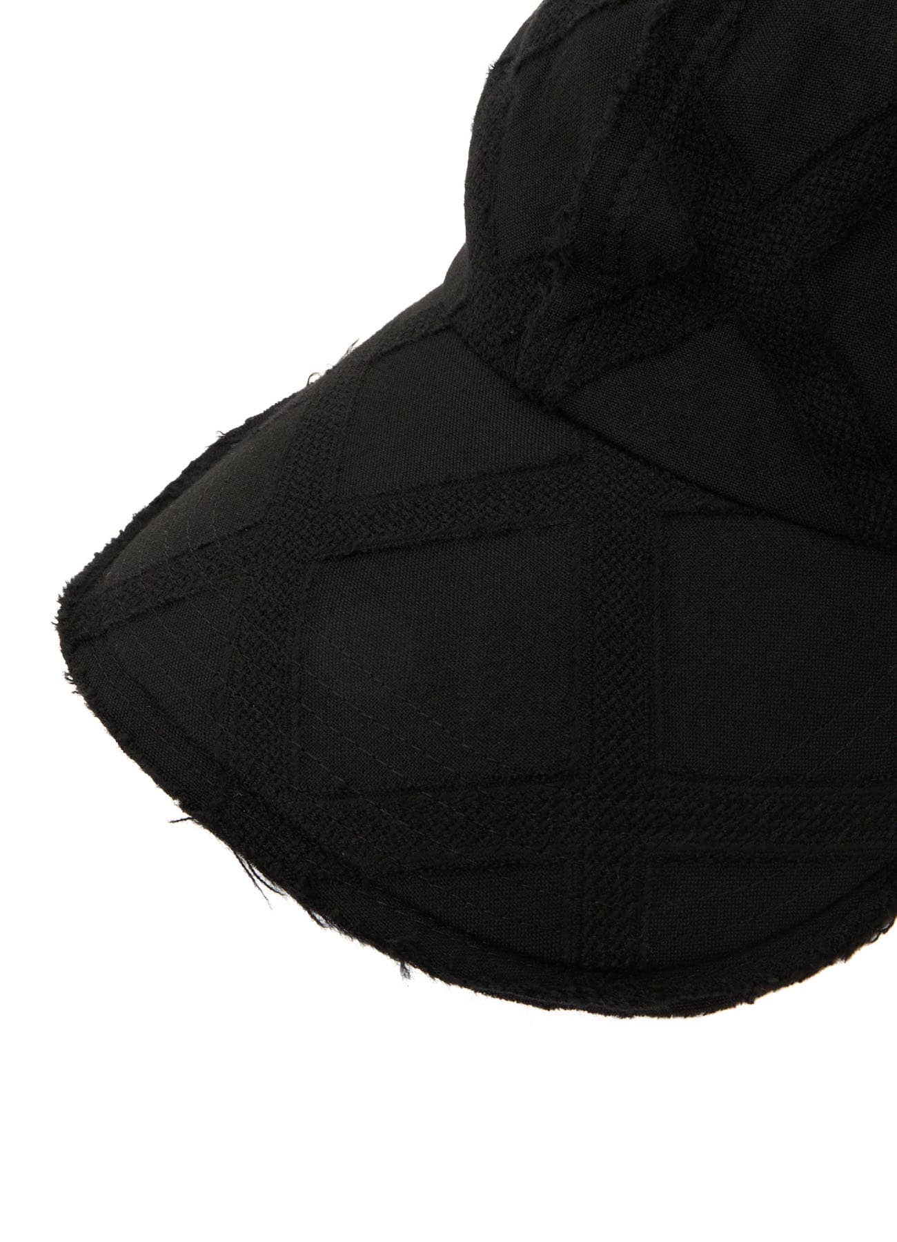 PLAID JACQUARD HEAT-SHIELDING CAPE CAP