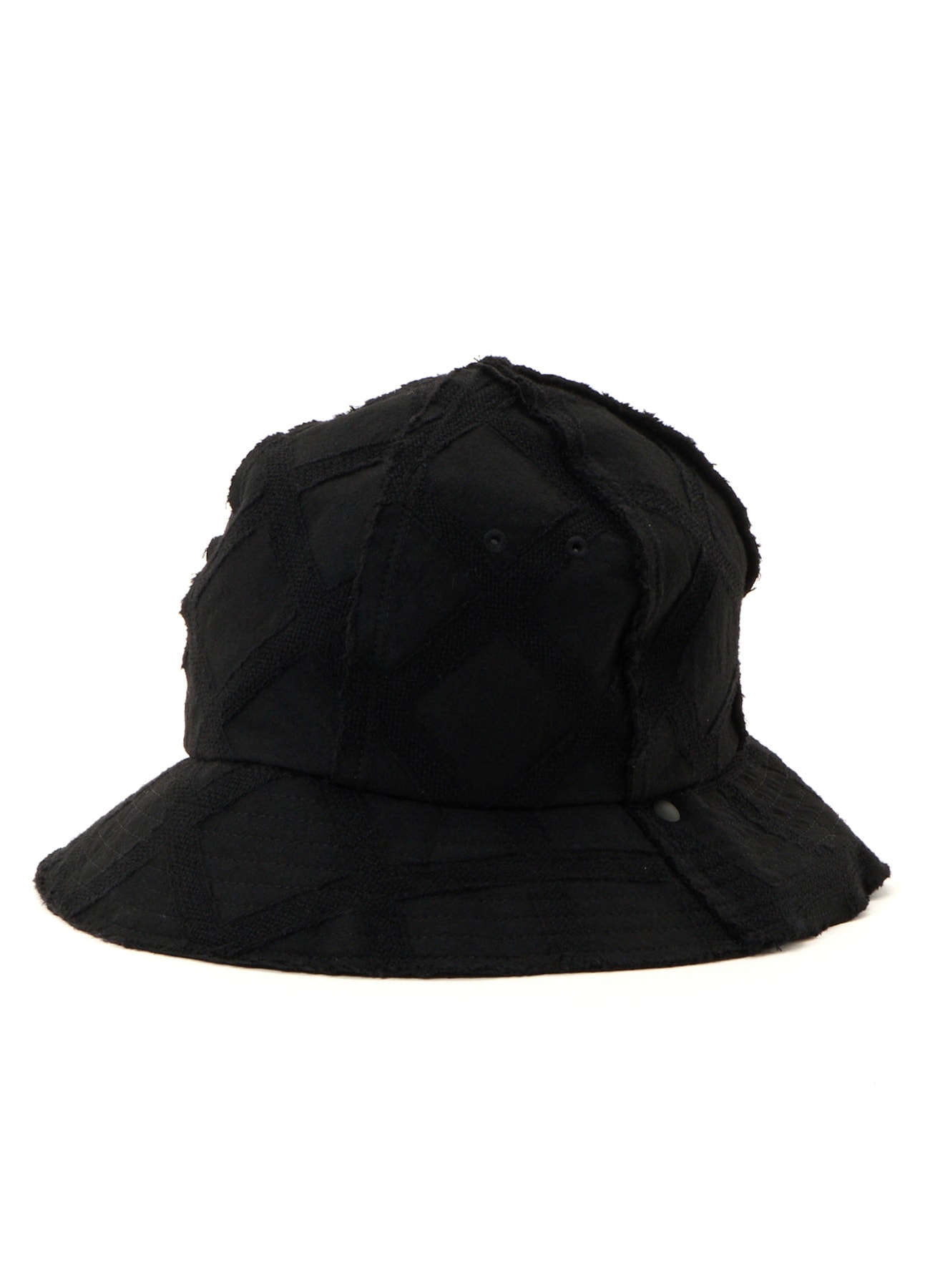 PLAID JACQUARD HEAT-SHIELDING CAPE HAT