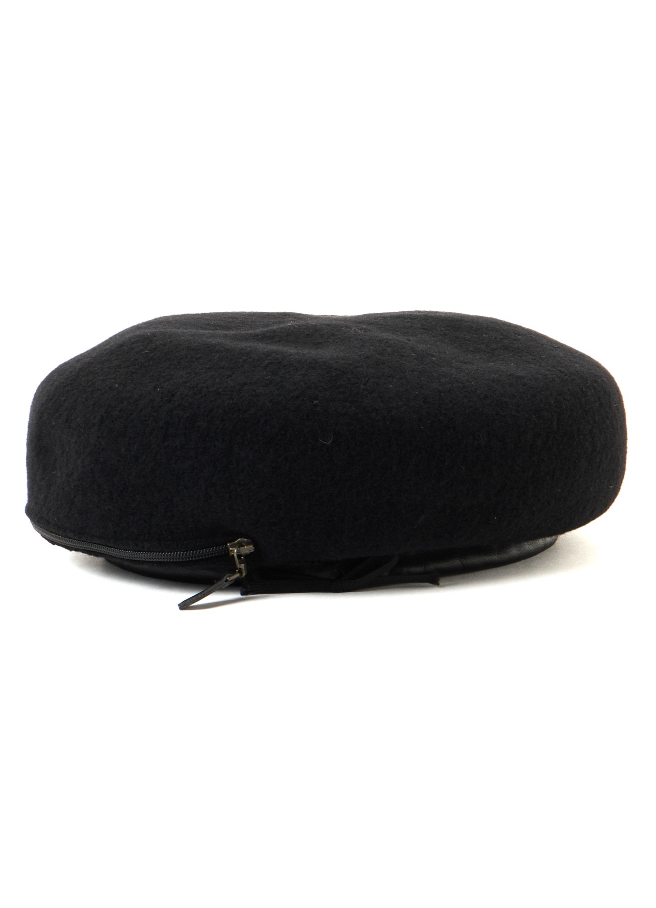 WOOL ZIP BERET