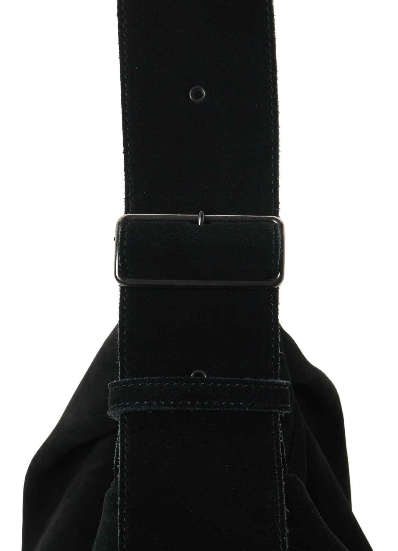 HEAVY VELOUR GYOZA-STYLE BAG