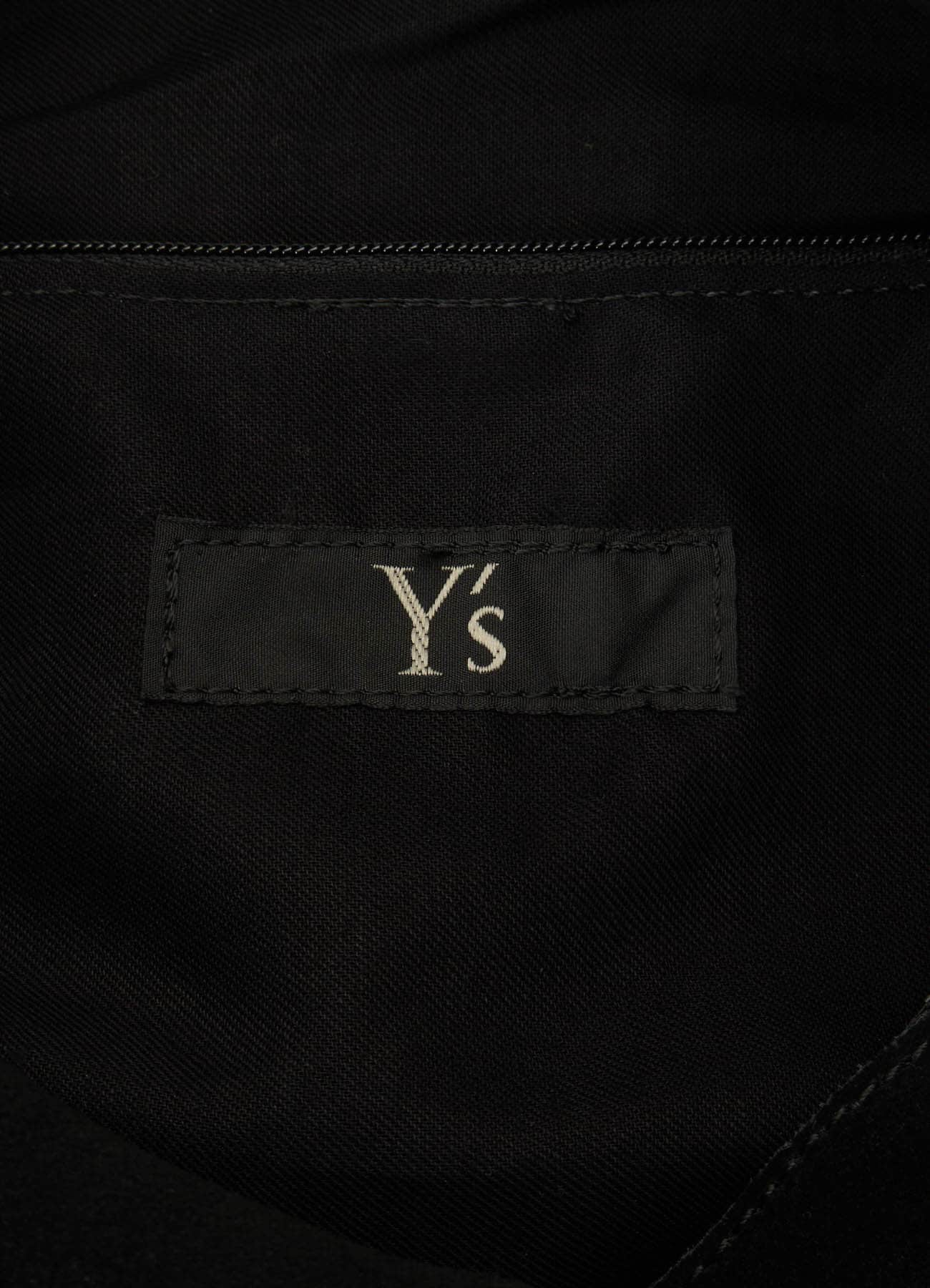 HEAVY VELOUR GYOZA-STYLE BAG