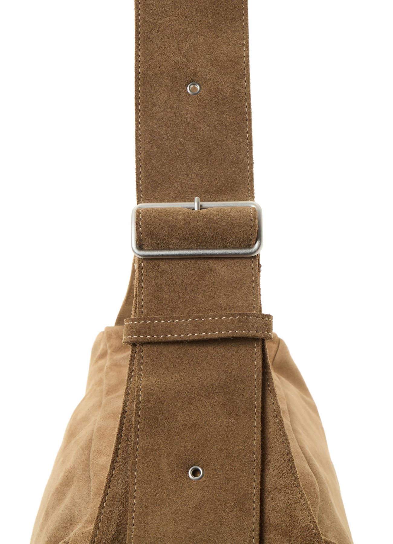 HEAVY VELOUR BOX SHOULDER BAG