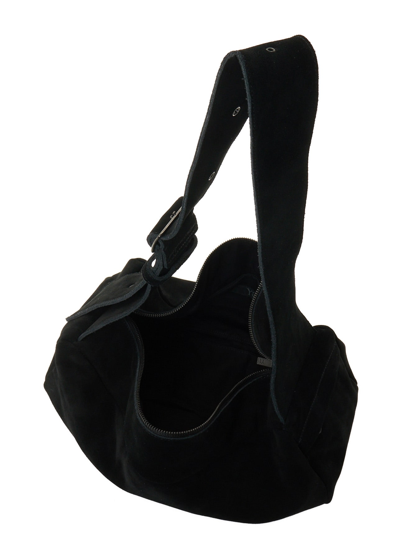 HEAVY VELOUR BOX SHOULDER BAG
