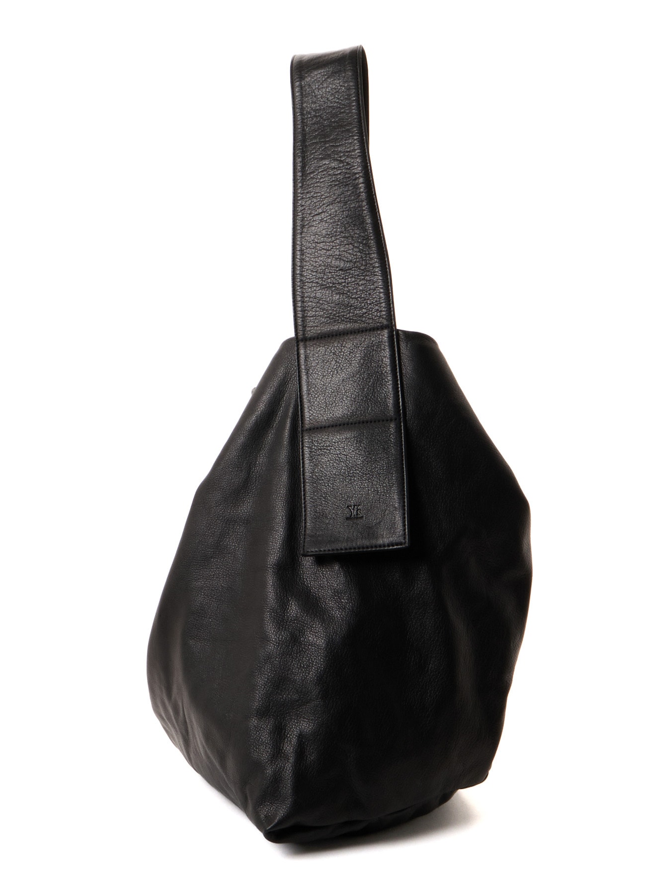UNFINISHED LEATHER SHOULDER BAG