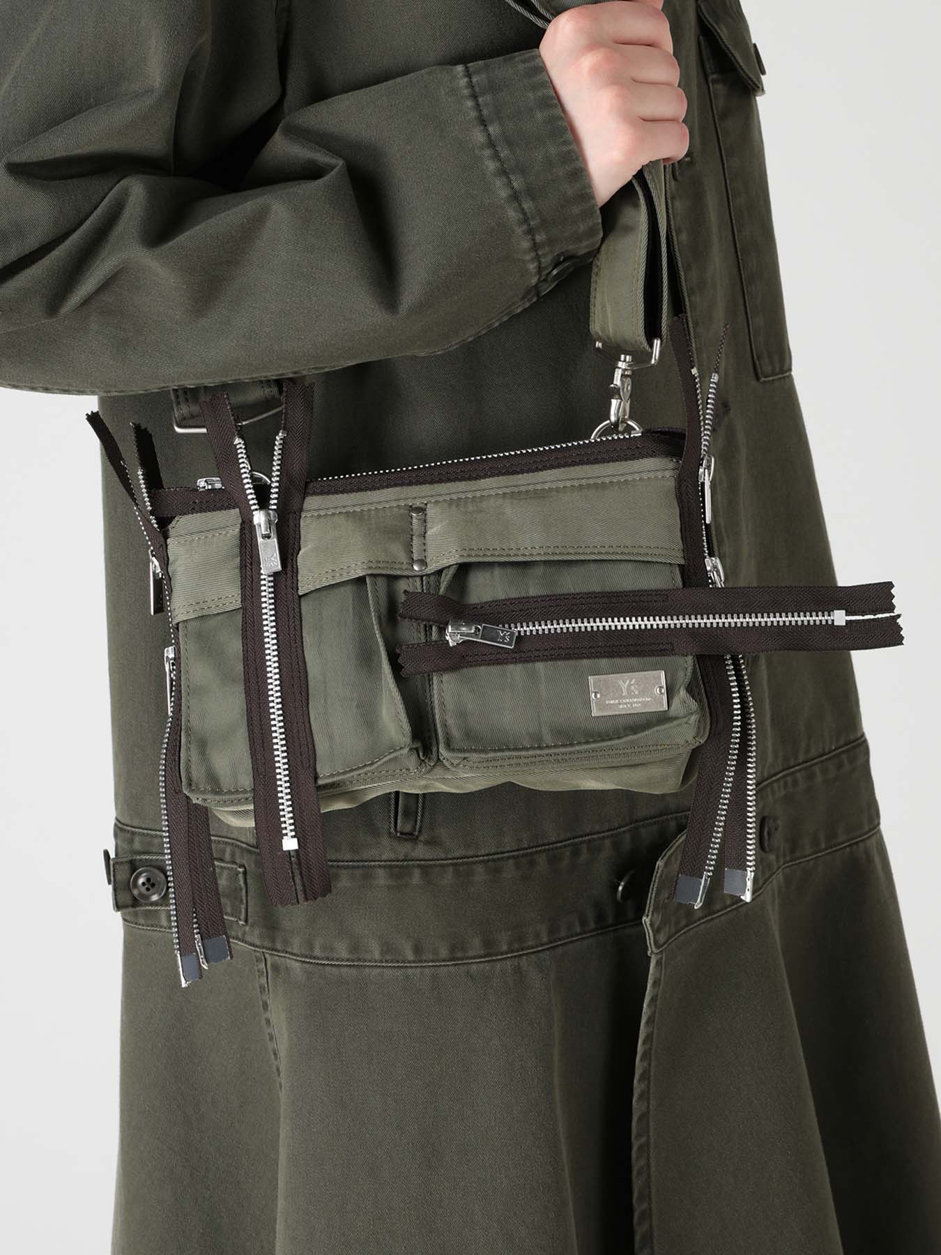 VINTAGE NYLON ZIP MINI SHOULDER BAG