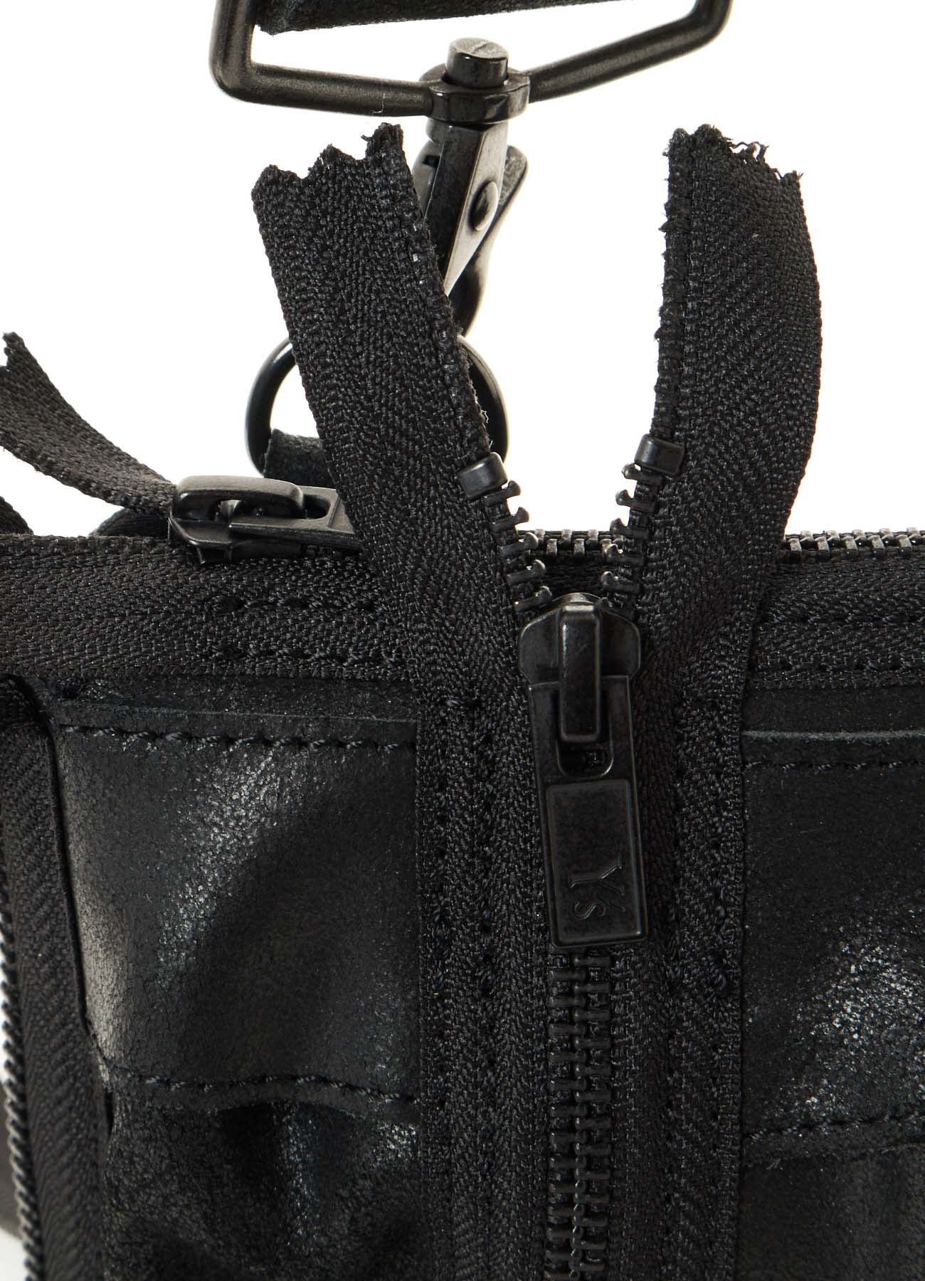 VINTAGE LEATHER ZIP MINI SHOULDER BAG