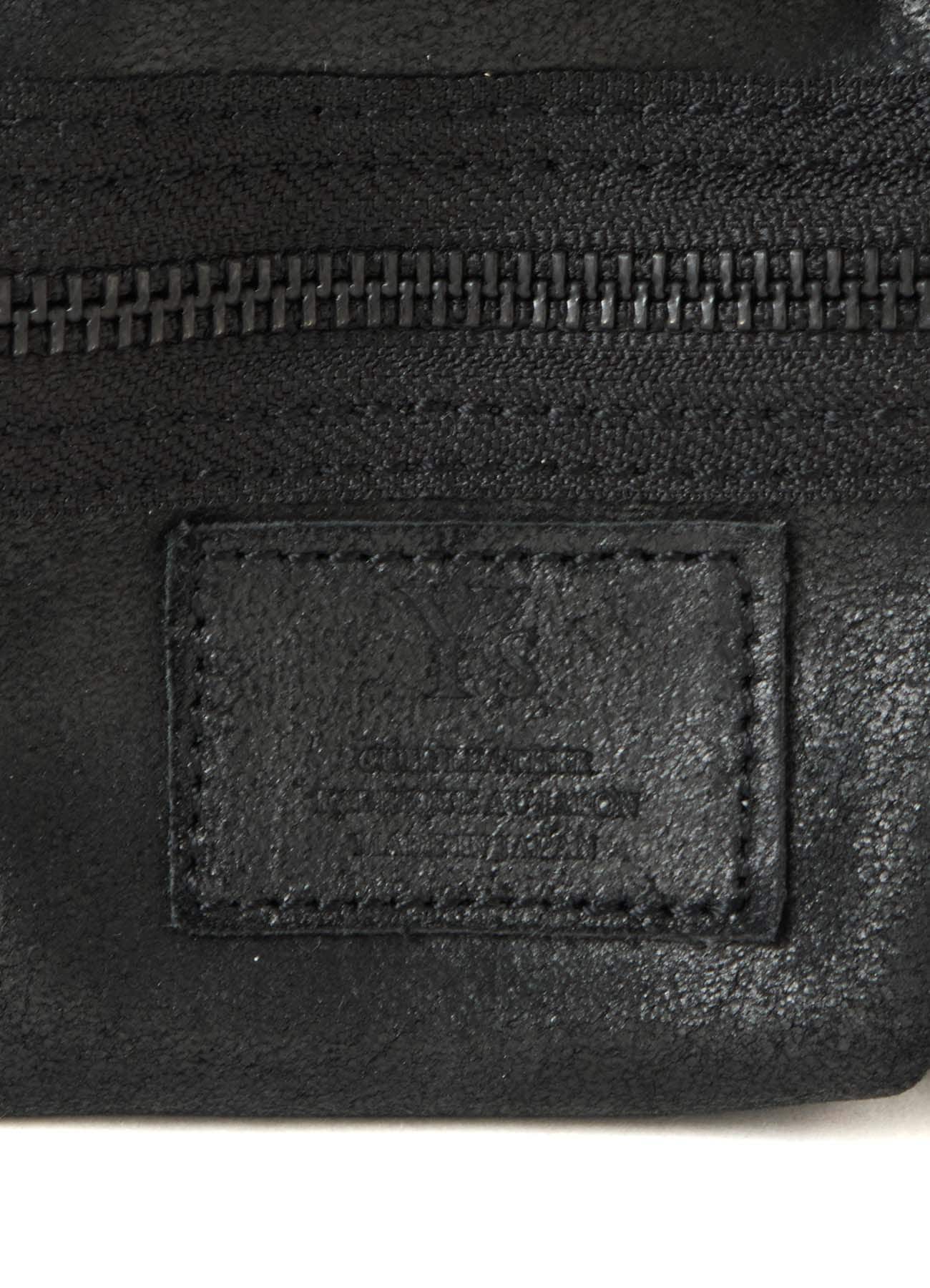VINTAGE LEATHER ZIP MINI SHOULDER BAG