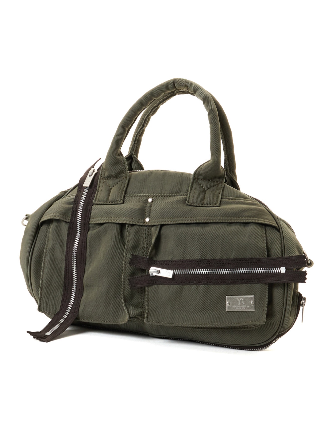 VINTAGE NYLON ZIP MINI BOSTON BAG