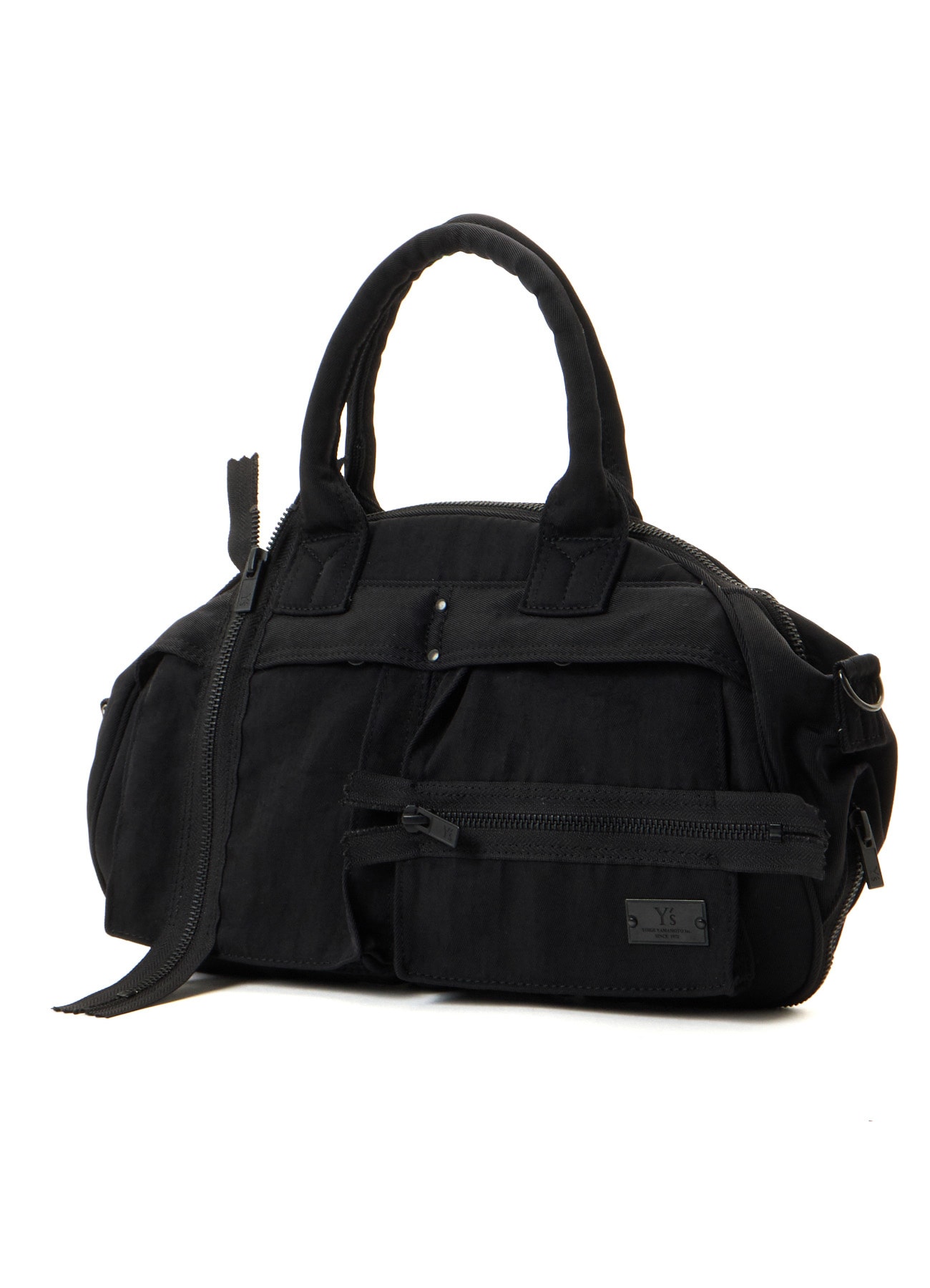 VINTAGE NYLON ZIP MINI BOSTON BAG