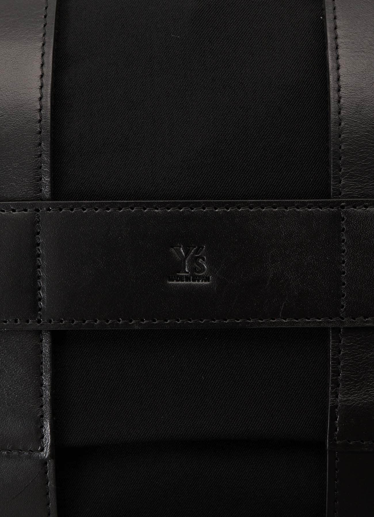 HARD TWISTED WOOL GABARDINE LARGE TOTE BAG