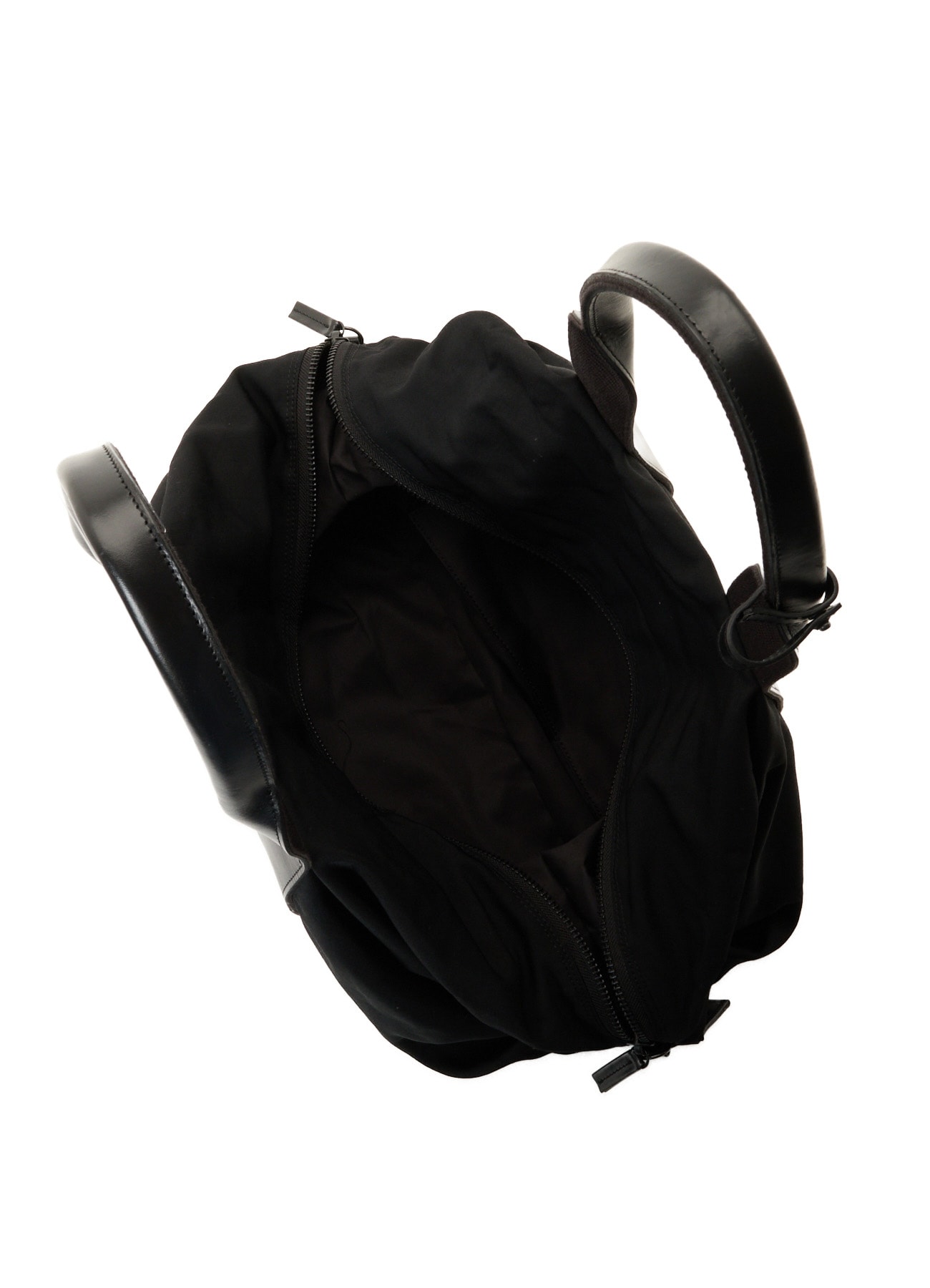 HARD TWISTED WOOL GABARDINE LARGE TOTE BAG