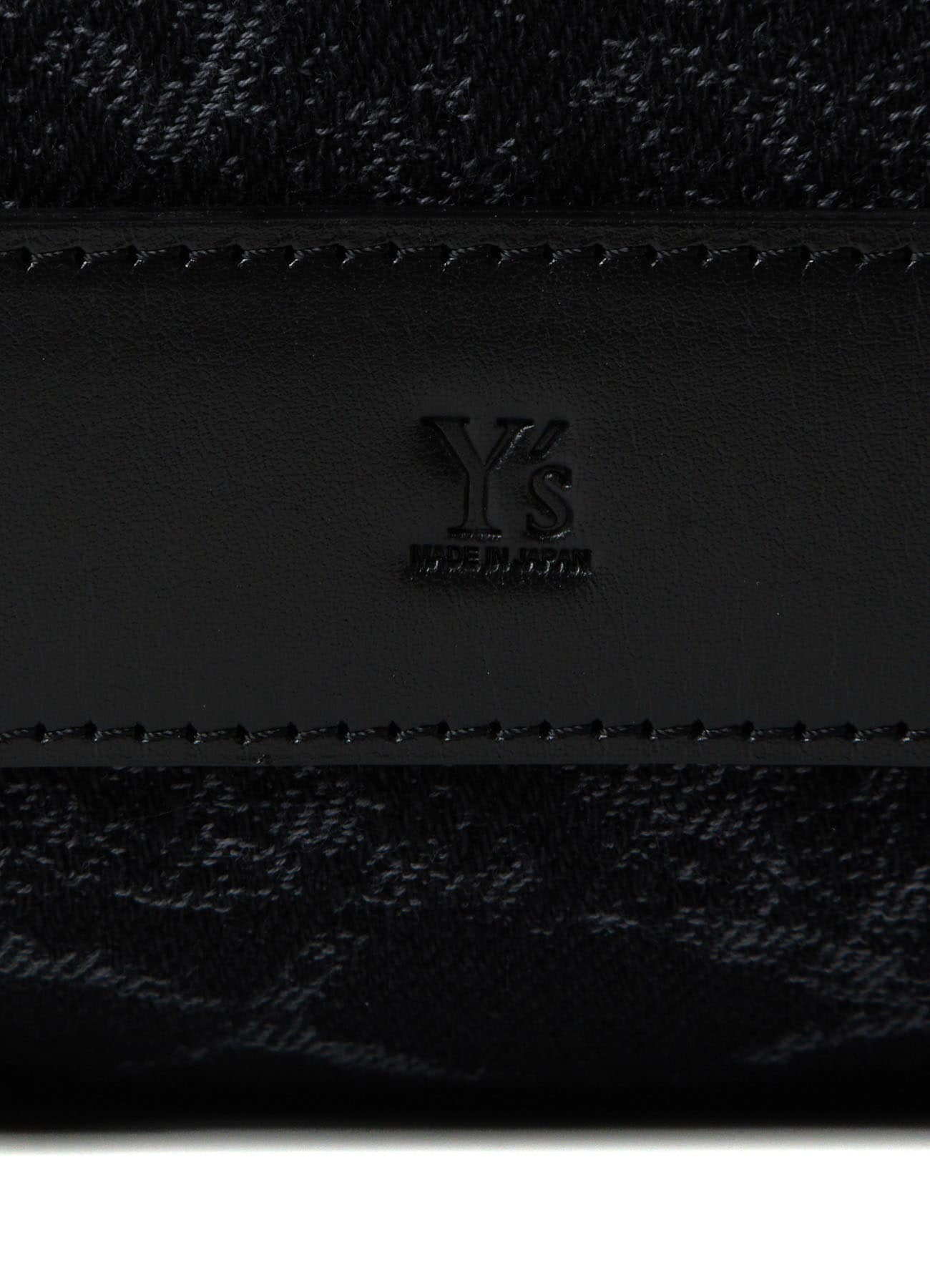 DENIM JACQUARD BOSTON BAG