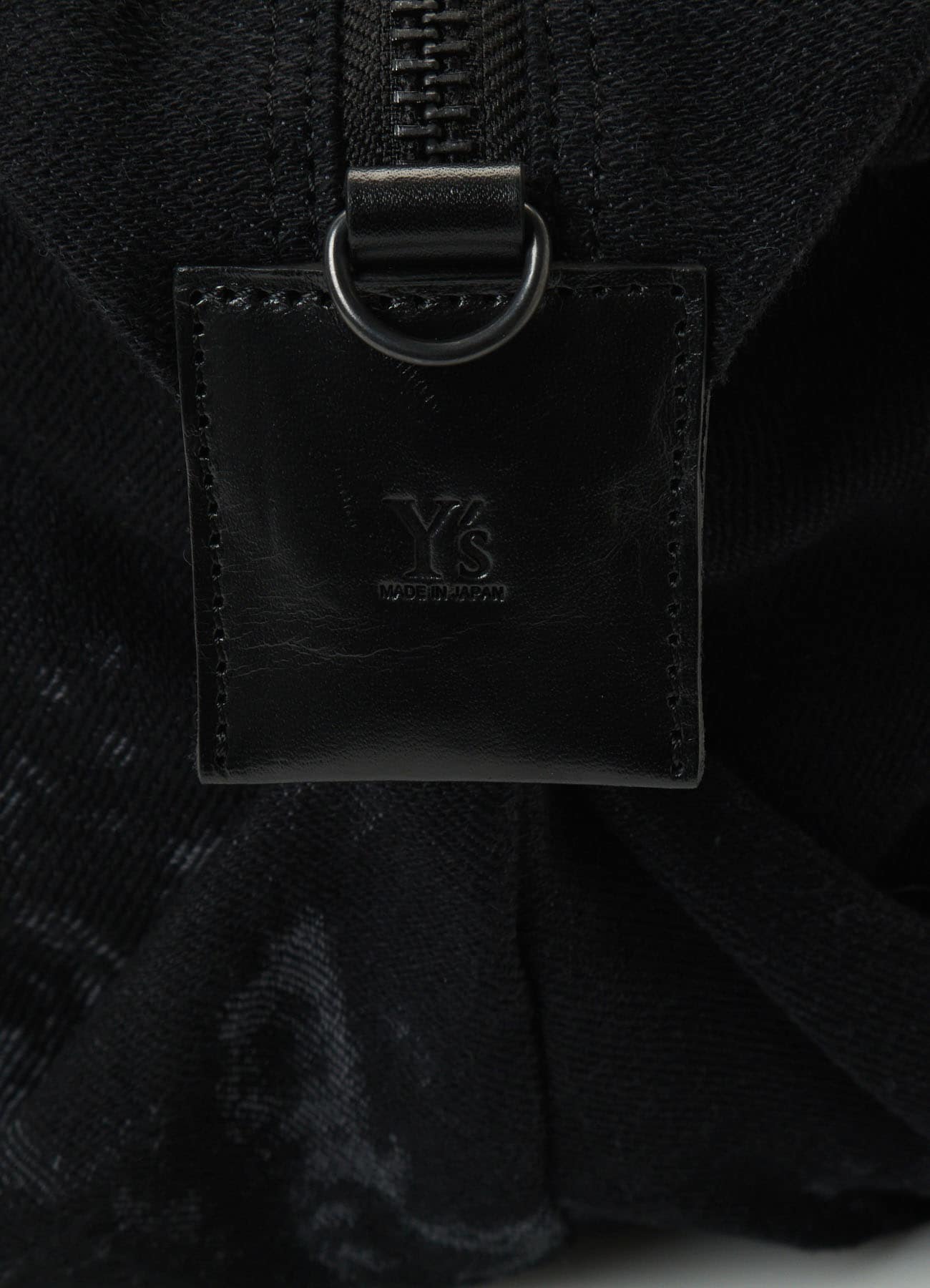 DENIM JACQUARD BOSTON BAG