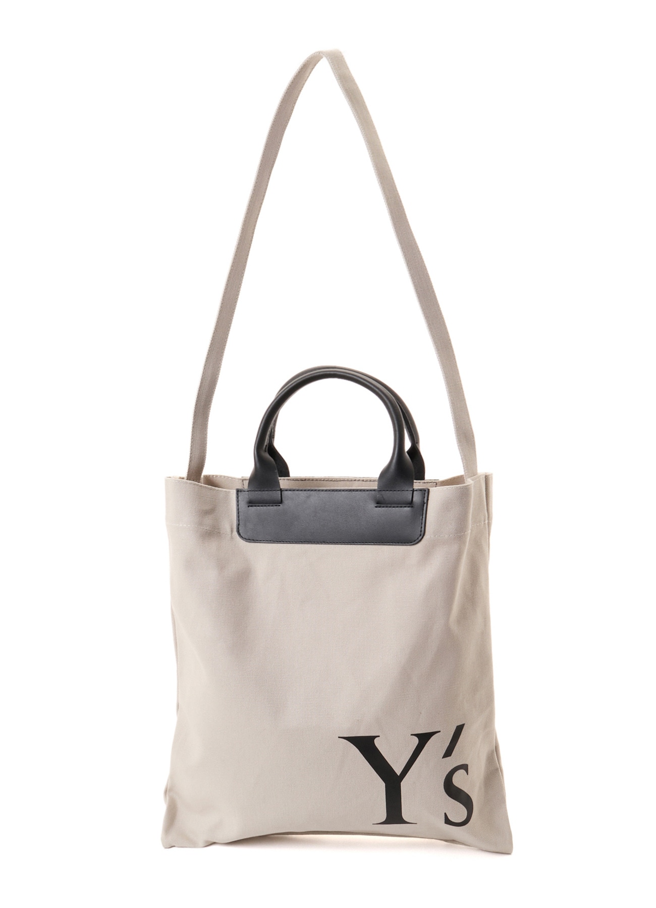 COTTON CANVAS Y'S LOGO TOTE BAG