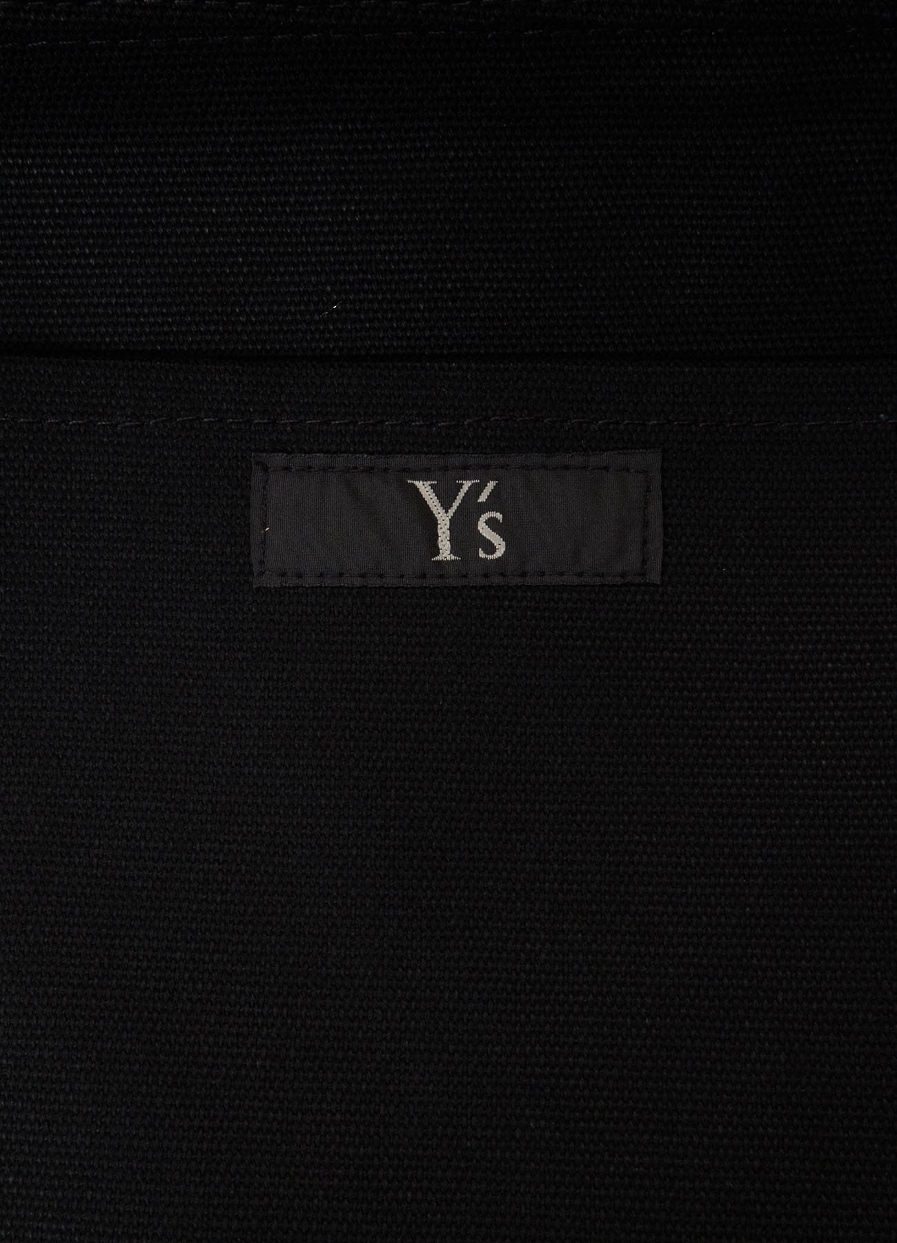 COTTON CANVAS Y'S LOGO BAG