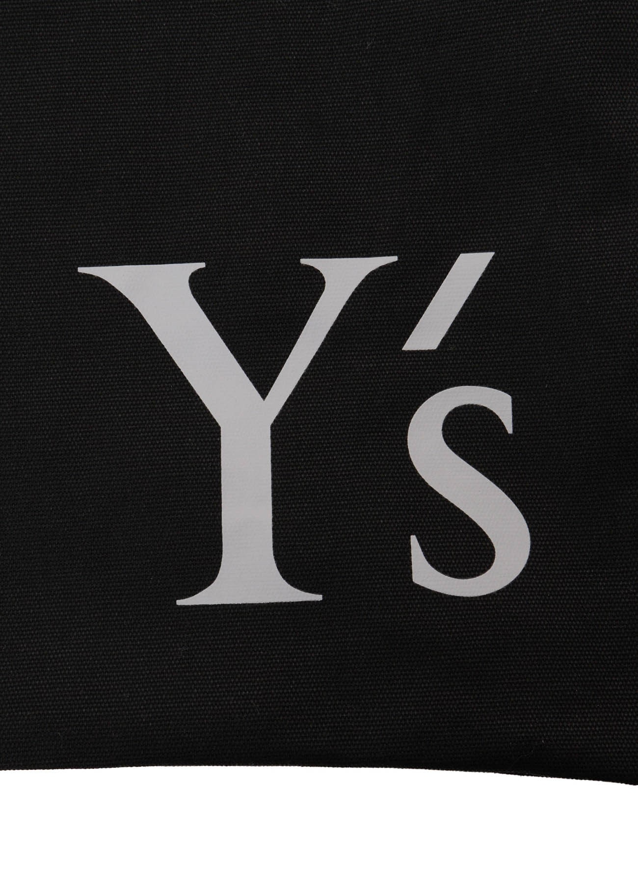 COTTON CANVAS Y'S LOGO BAG