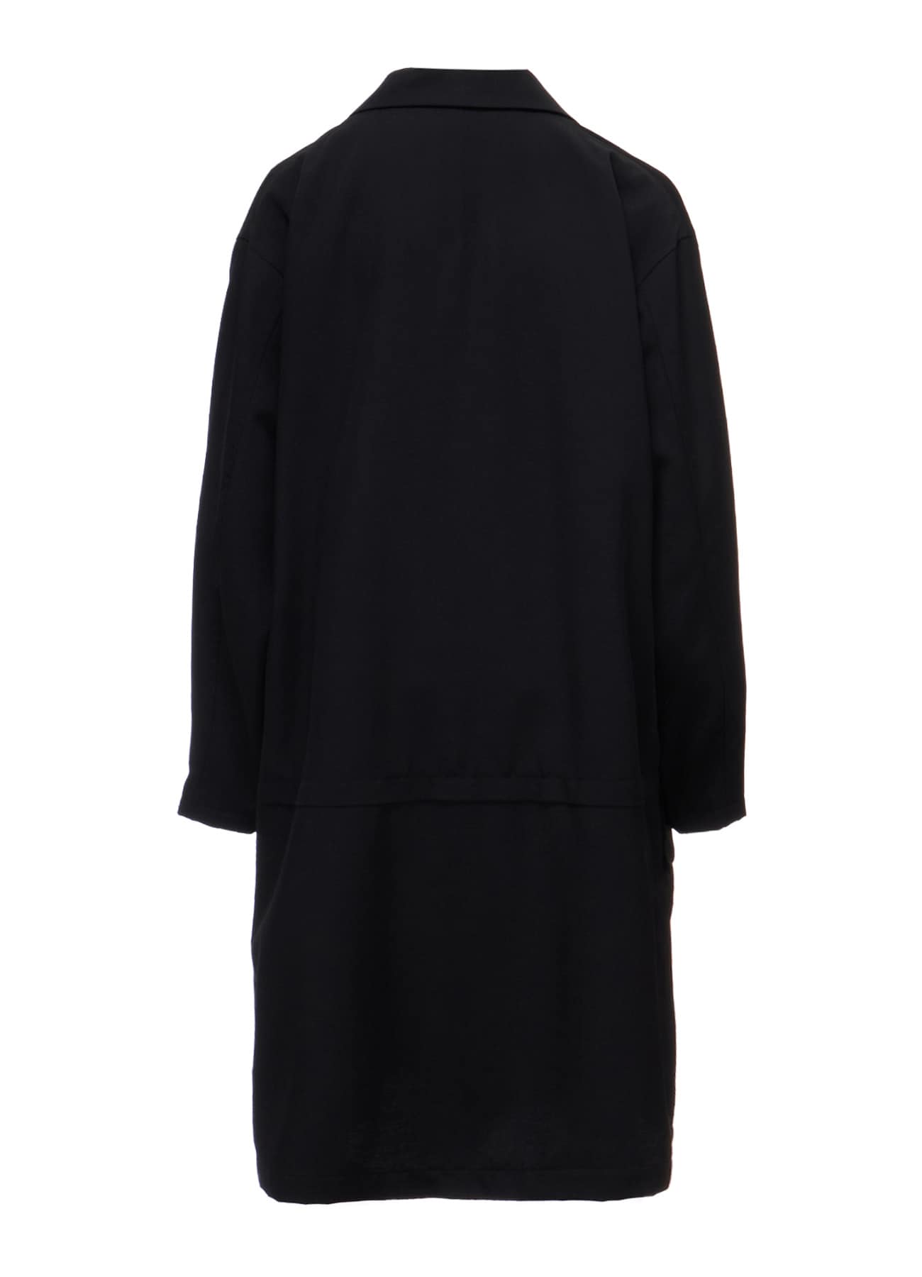 WOOL GABARDINE HORIZONTAL PANEL JACKET