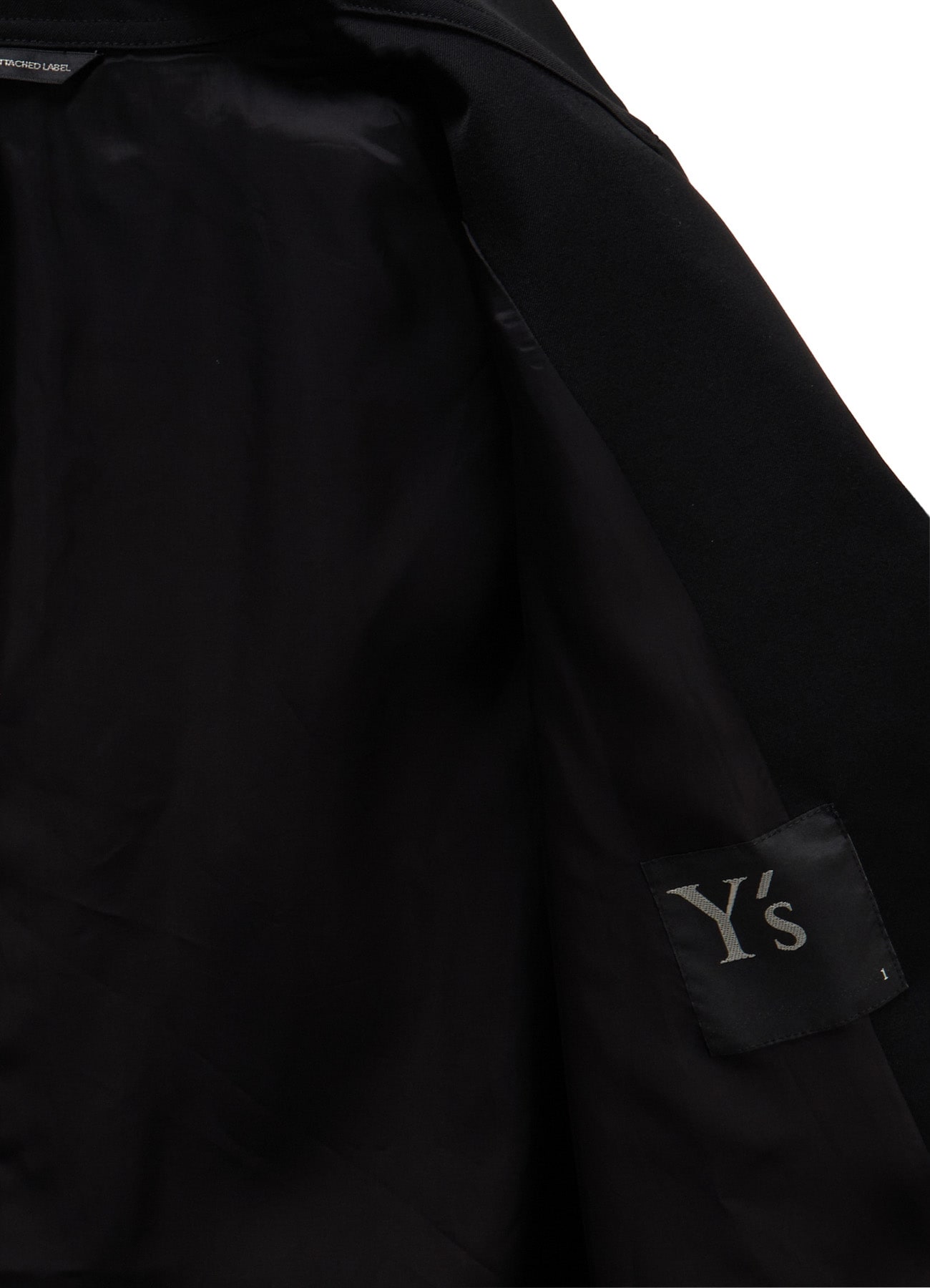 WOOL GABARDINE HORIZONTAL PANEL JACKET