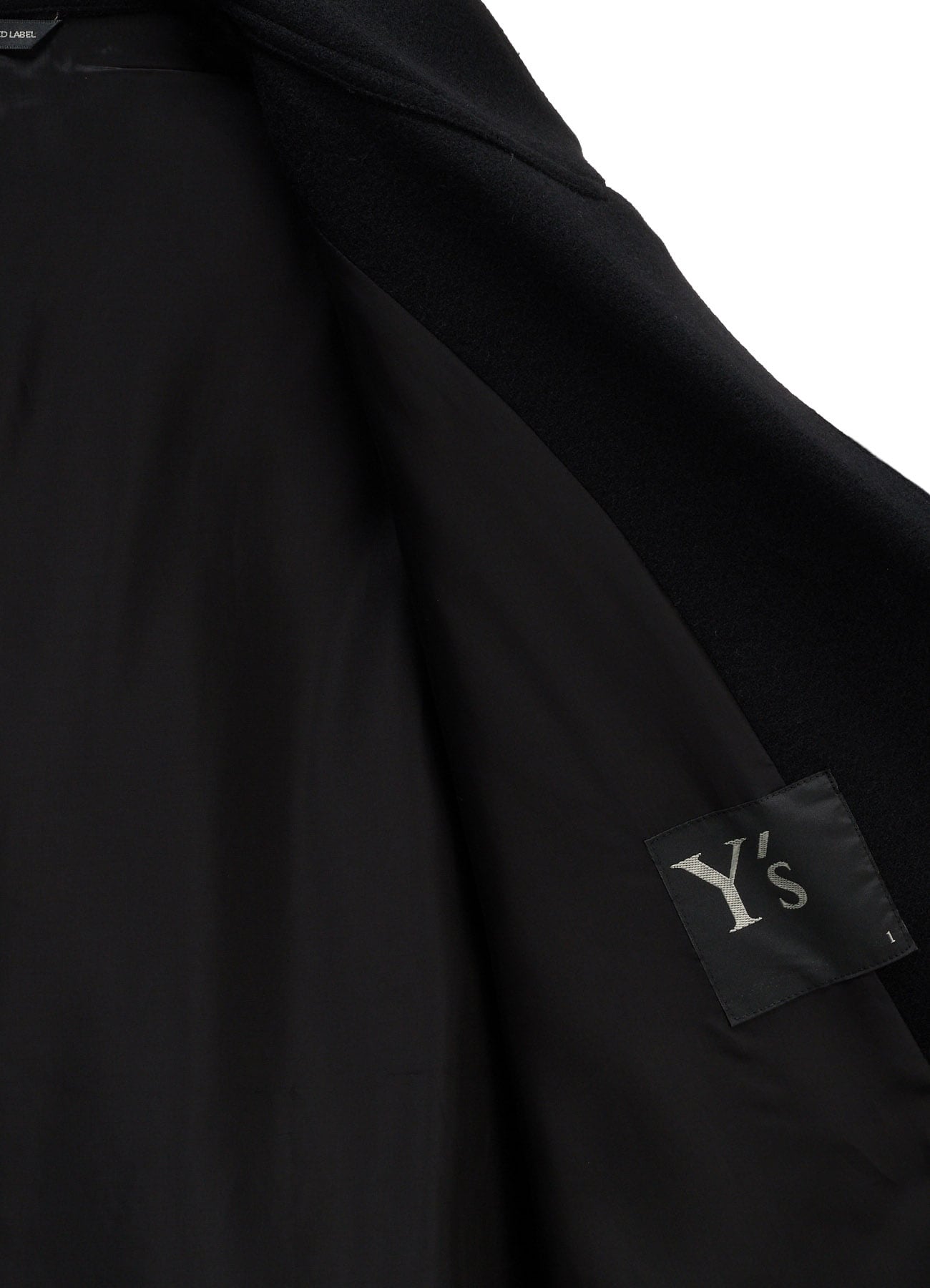 WOOL BLEND TWILL FLANNEL PANEL JACKET